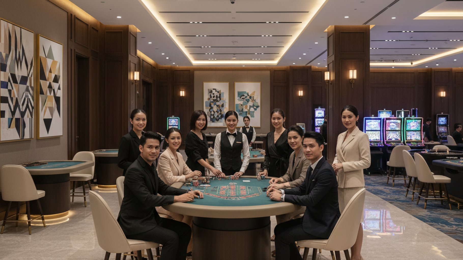 เลือก Cash Game หรือ Tournament บาคาร่า
