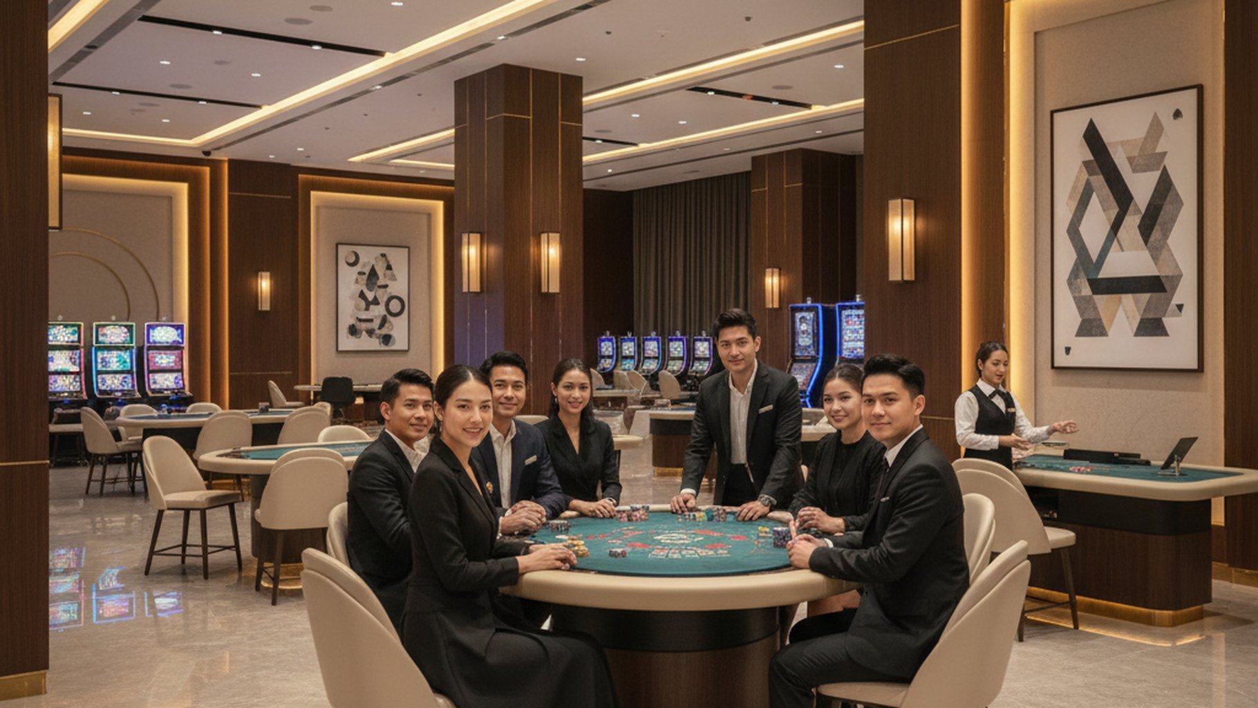 กราฟแสดงผลการใช้สูตรบาคาร่า