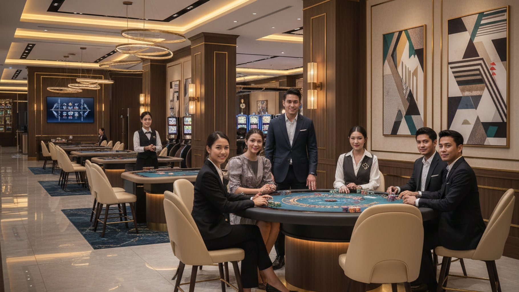 กราฟแสดงกำไรที่มั่นคงจากการเล่นบาคาร่า