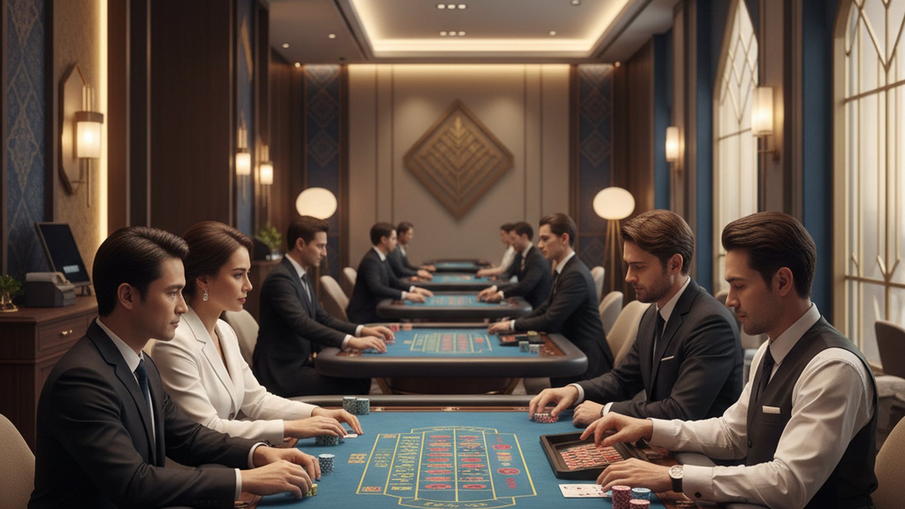 ตารางตัวอย่างการเดินเงิน Progressive Betting ในบาคาร่า