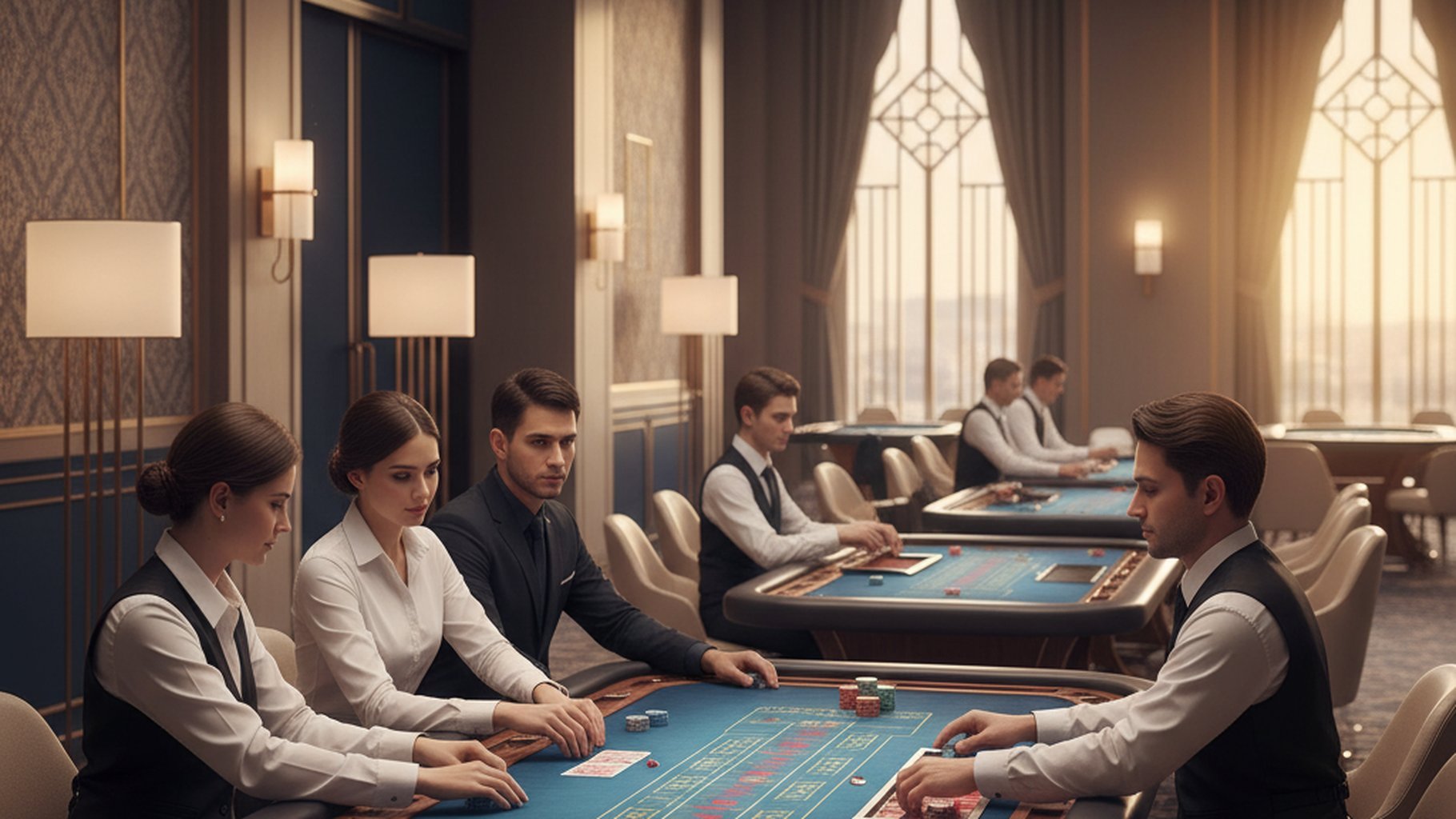 ตัวอย่างการใช้ Flat Betting ในบาคาร่า