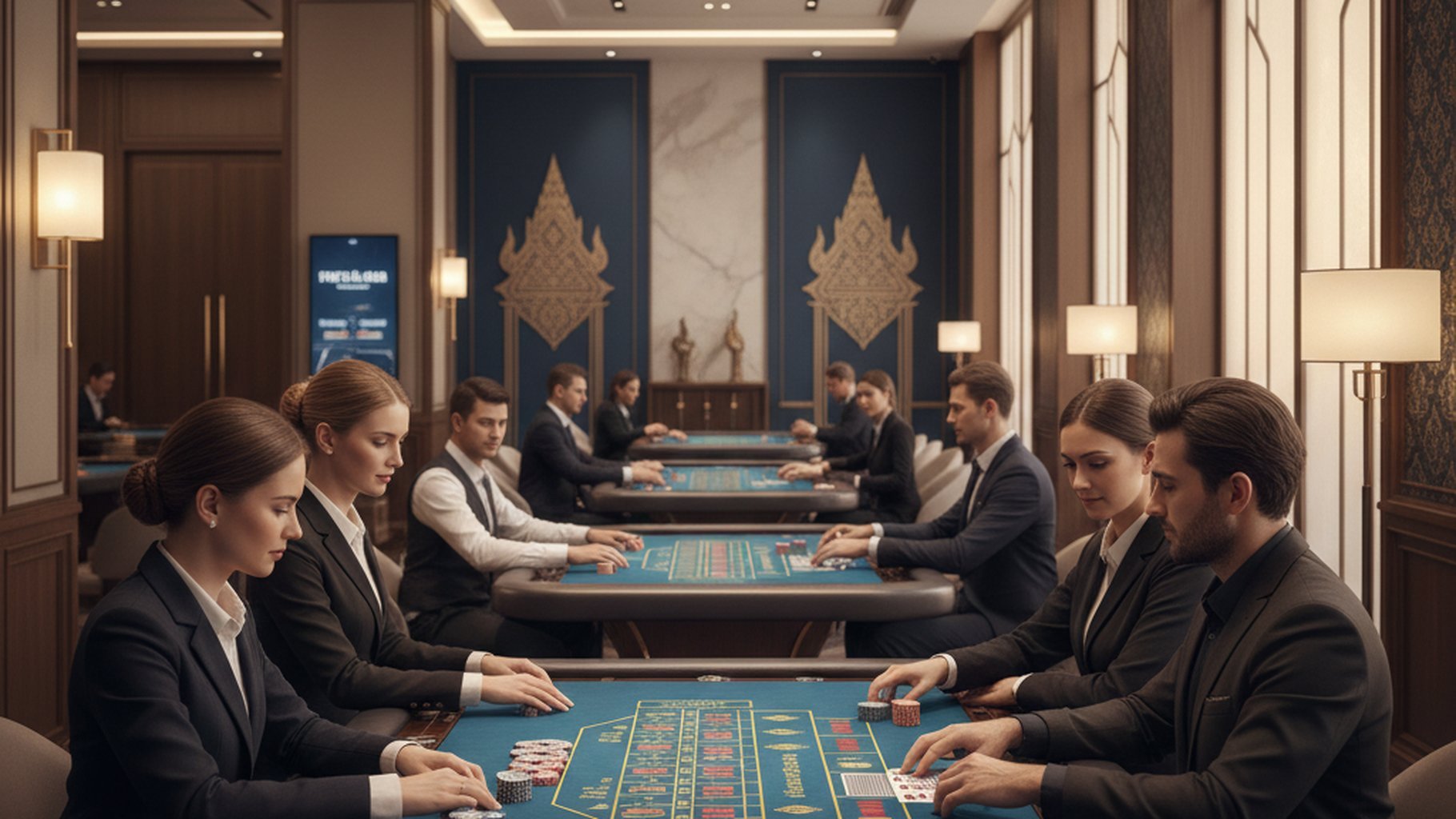 CLT Applied to Baccarat ตารางบาคาร่าพร้อมกราฟ Normal Distribution แสดงการประยุกต์ CLT