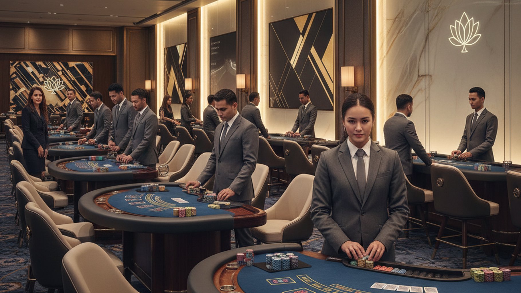 การบริหารจัดการความเสี่ยงในการ Bluff และ Semi-Bluff บาคาร่า