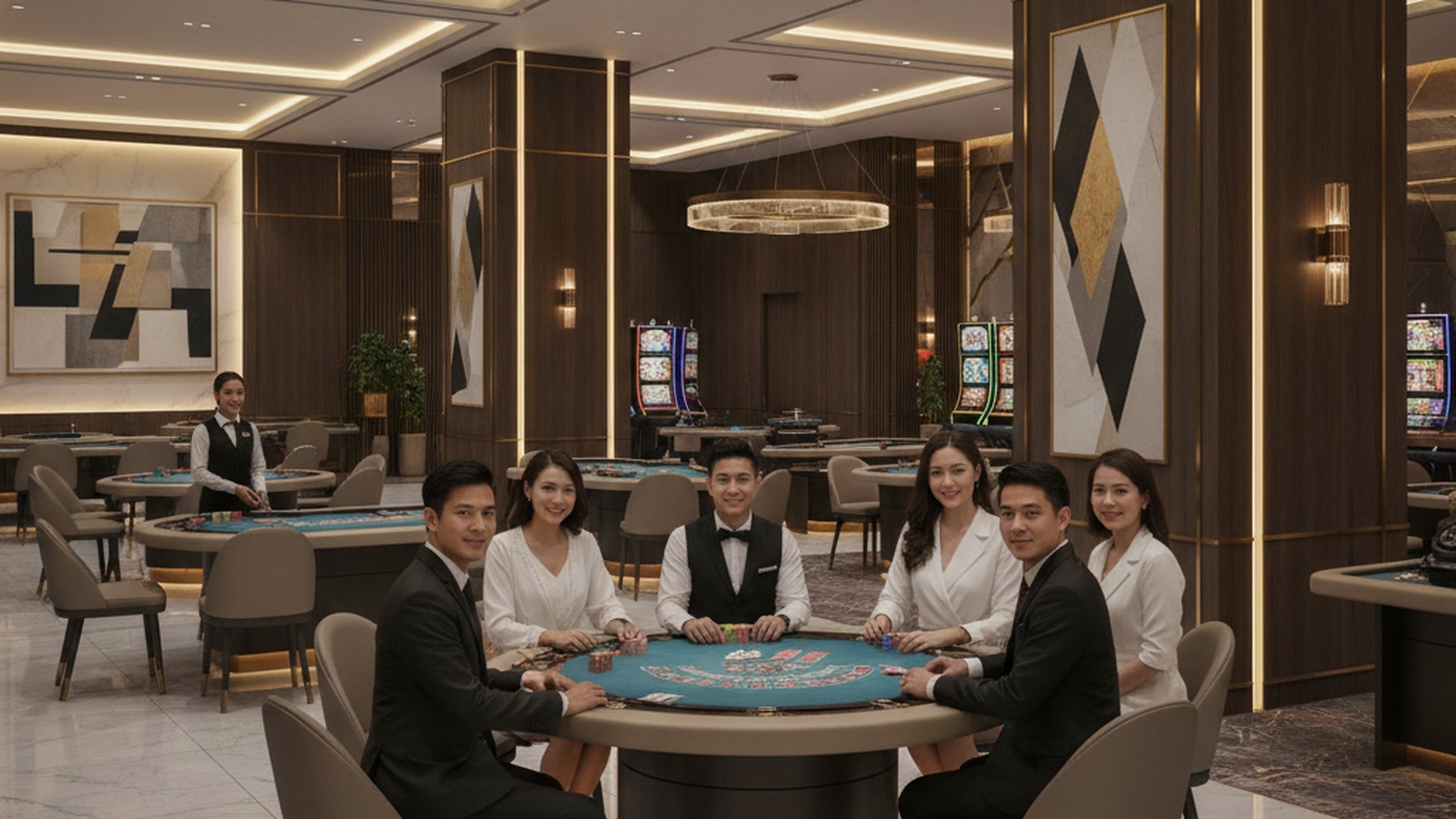 กราฟเปรียบเทียบโอกาสชนะ Player Banker Tie บาคาร่า