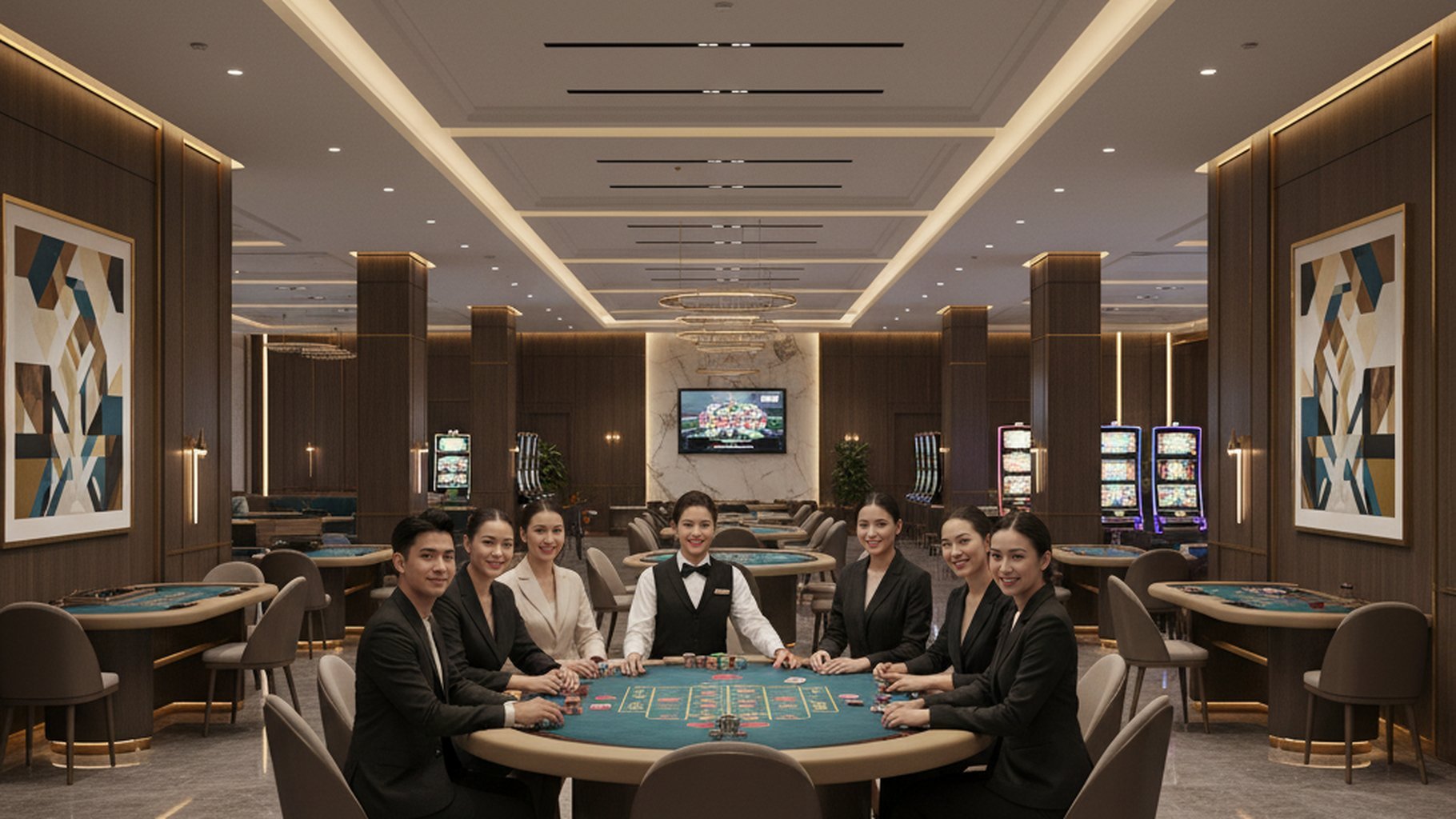 กราฟแสดงผลกระทบของ Variance ต่อ Bankroll ในเกมบาคาร่า