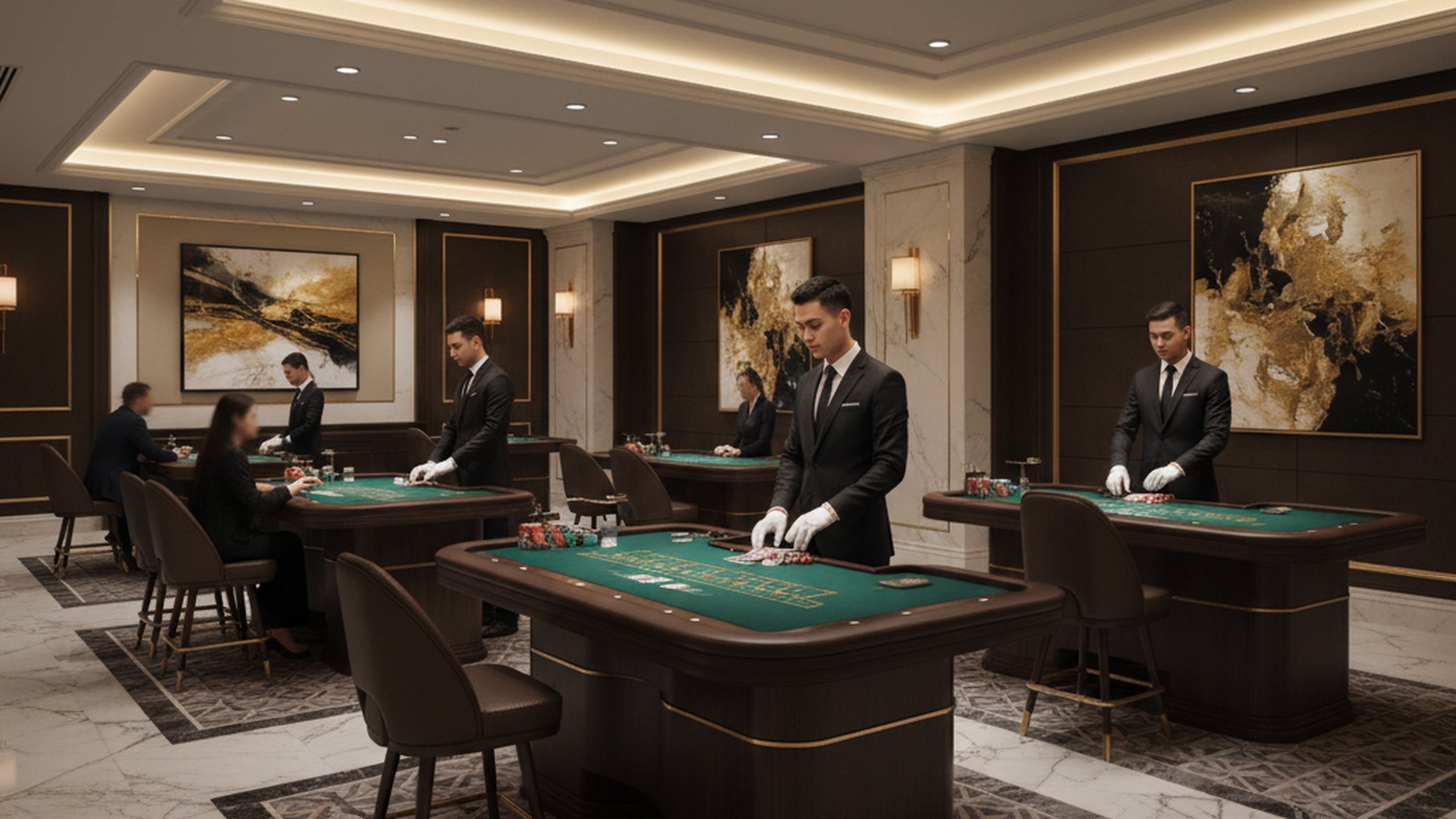 ความแตกต่างระหว่าง Player, Banker และ Tie