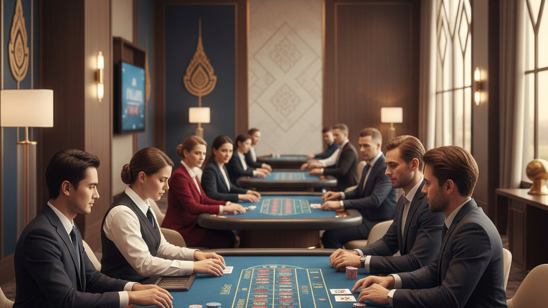การผสมผสาน Flat Betting กับสูตรบาคาร่า