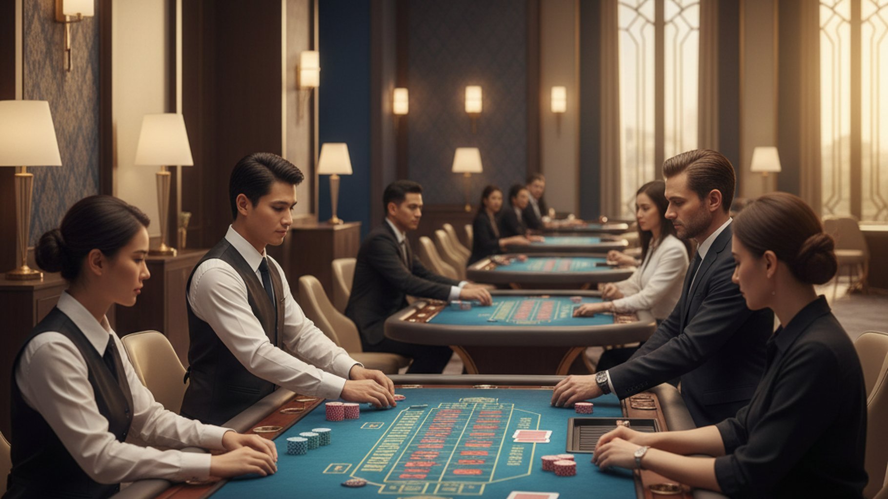 ไอคอนคุณสมบัติเว็บ Baccarat ที่ดี