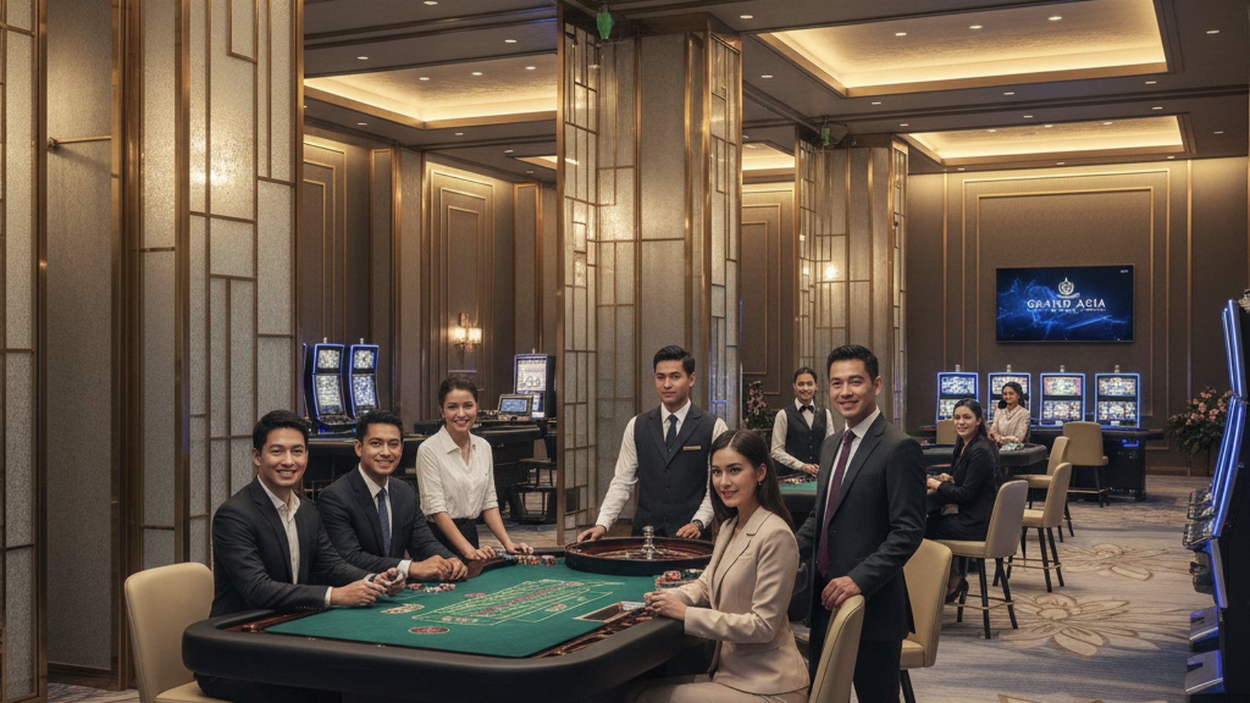หน้าจอเกมสล็อต Progressive Jackpot พร้อมเงินรางวัลมหาศาล