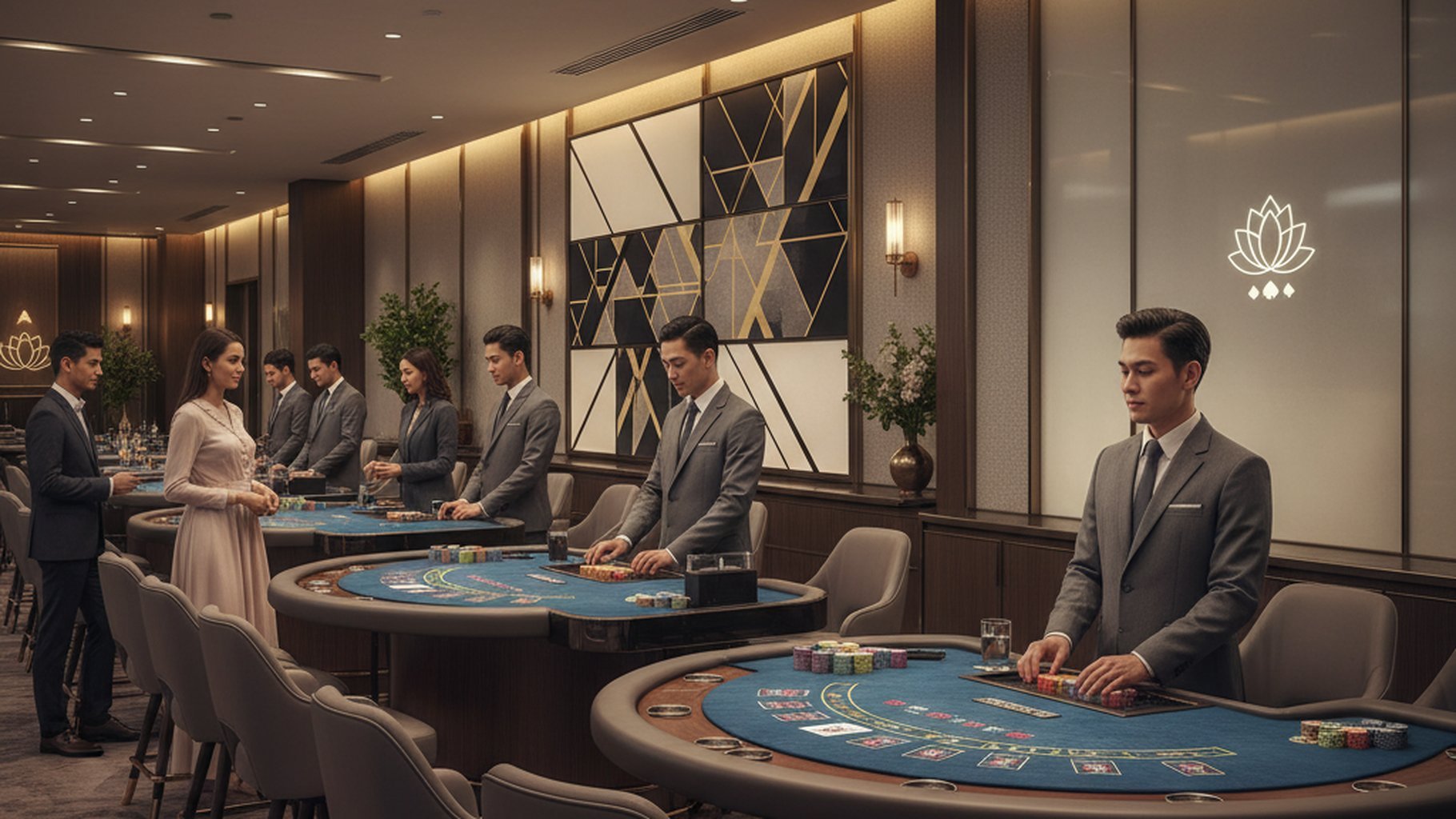 กราฟเปรียบเทียบ Expected Value (EV) เดิมพันบาคาร่า