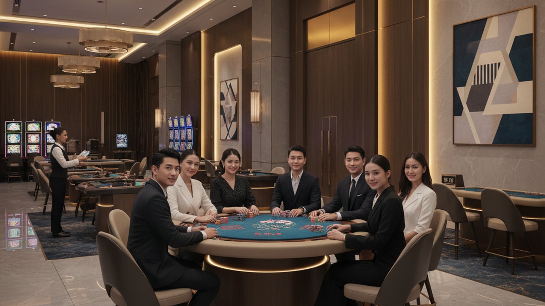 การทำงานร่วมกันของ สูตรบาคาร่า AI, การจัดการ Bankroll และ Variance