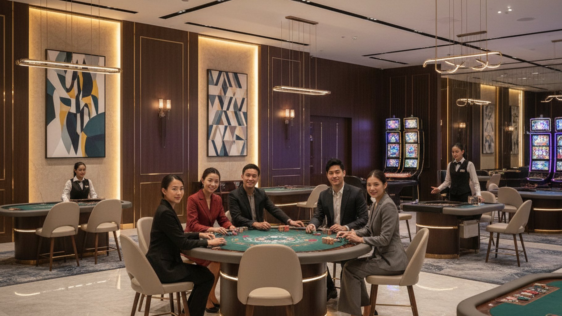 ภาพประกอบการตั้งเป้าหมายในการเล่นบาคาร่า