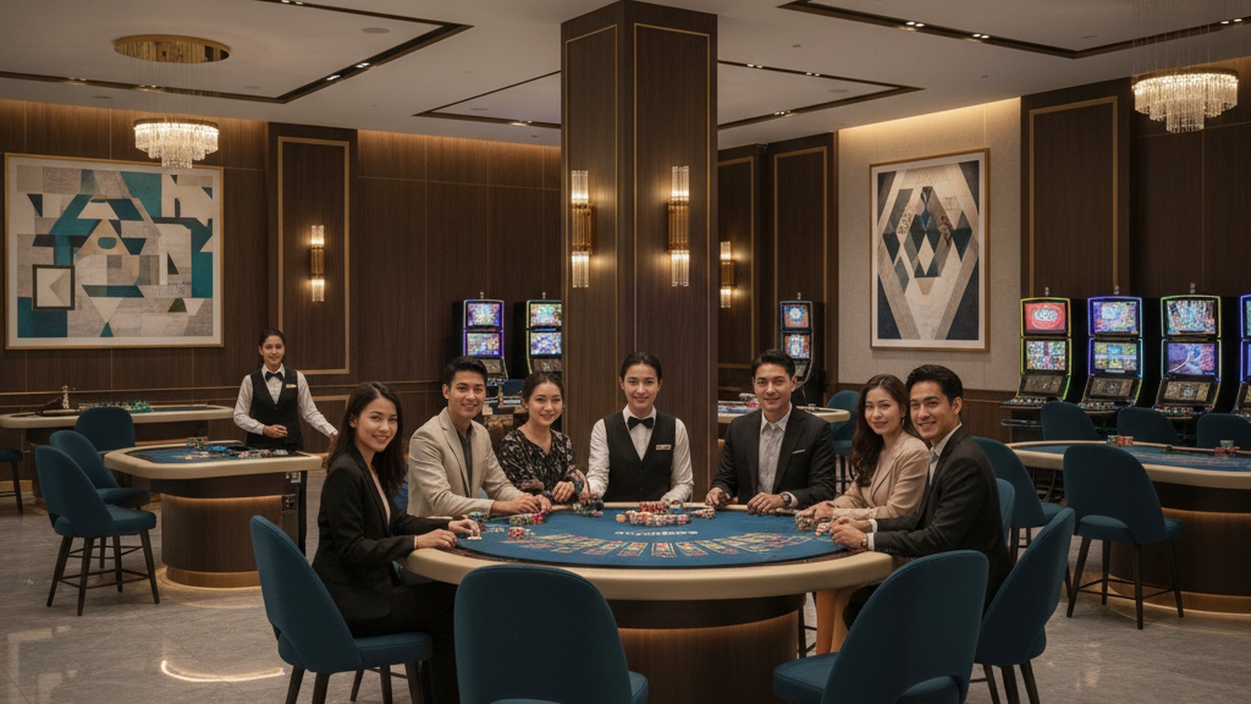 ภาพเกมสล็อต RTP สูง พร้อมสัญลักษณ์พิเศษ