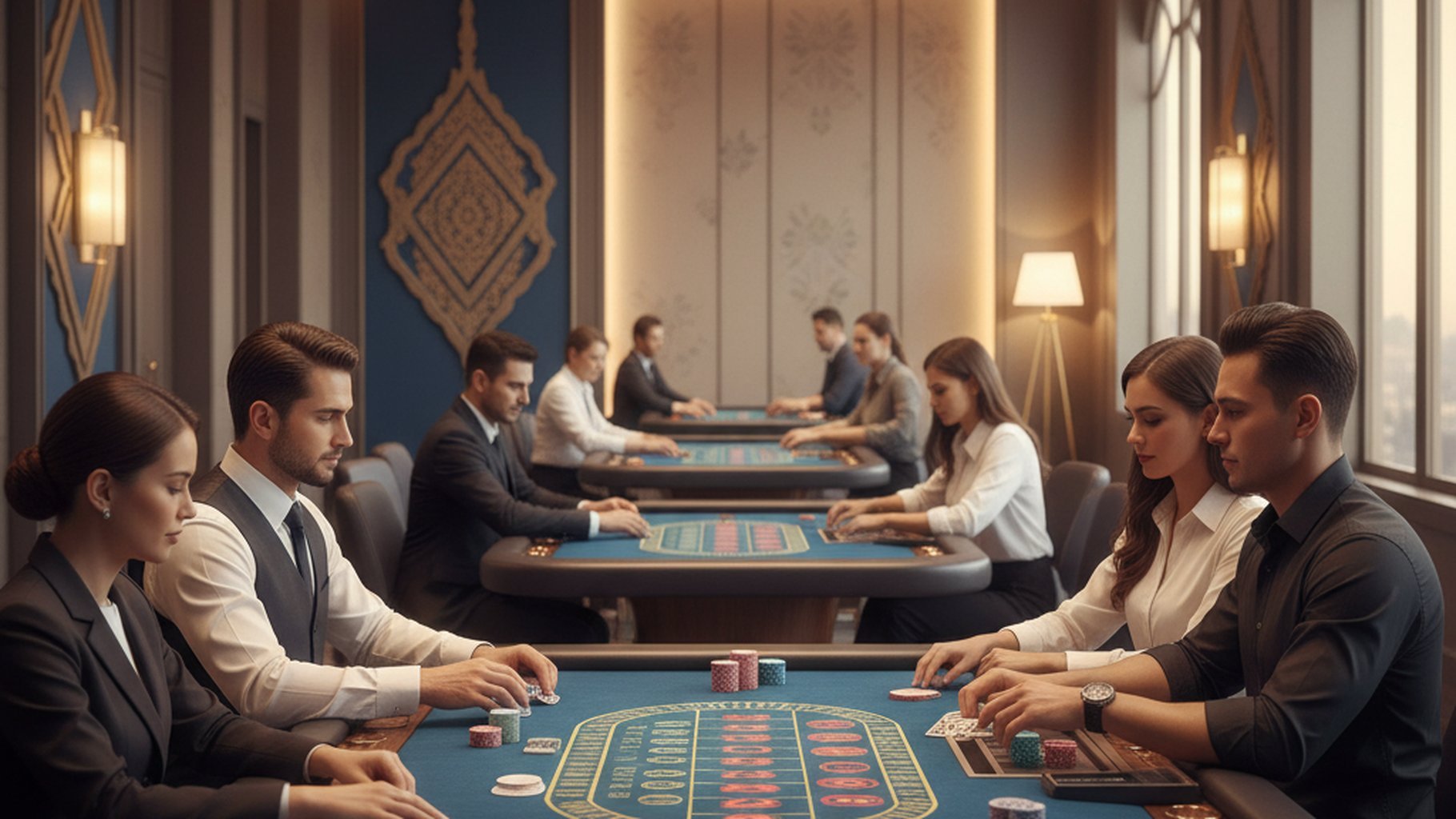 หน้าจอเกมสล็อต แสดง Paytable พร้อมสัญลักษณ์ Wild และ Scatter
