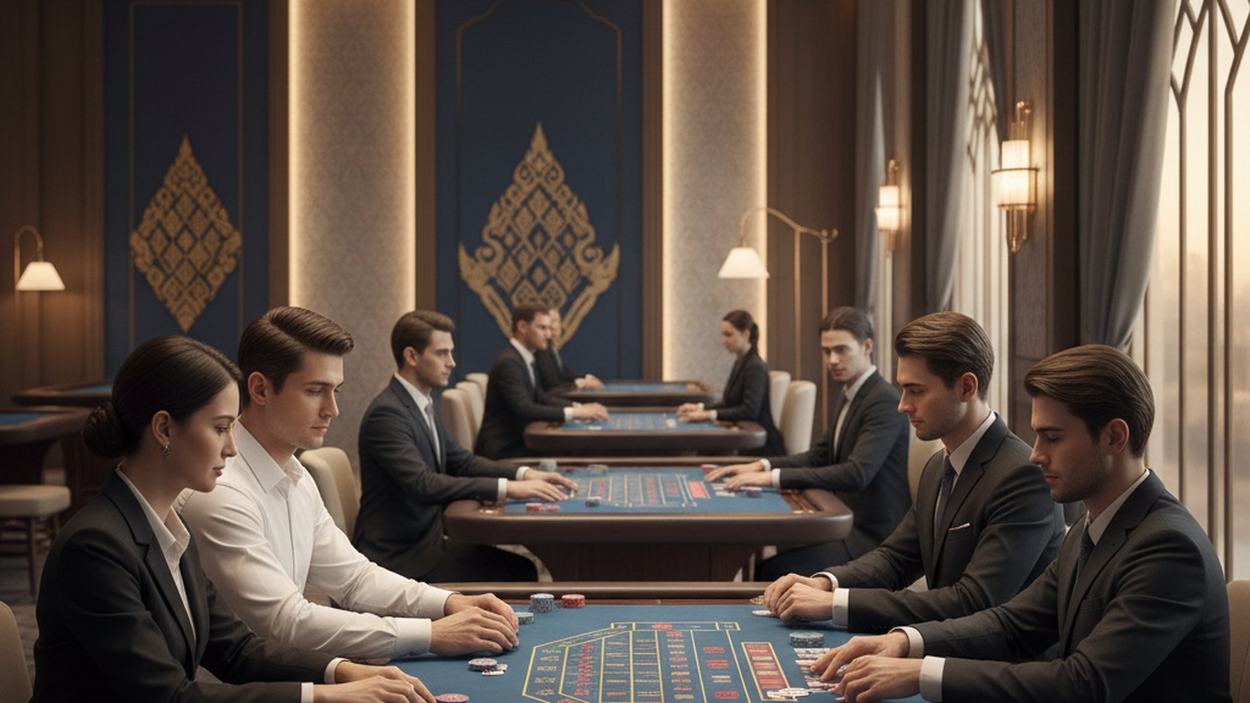 กฎการจั่วไพ่ใบที่สาม บาคาร่า Player Banker ตารางกฎการจั่วไพ่ใบที่สามบาคาร่า Player Banker