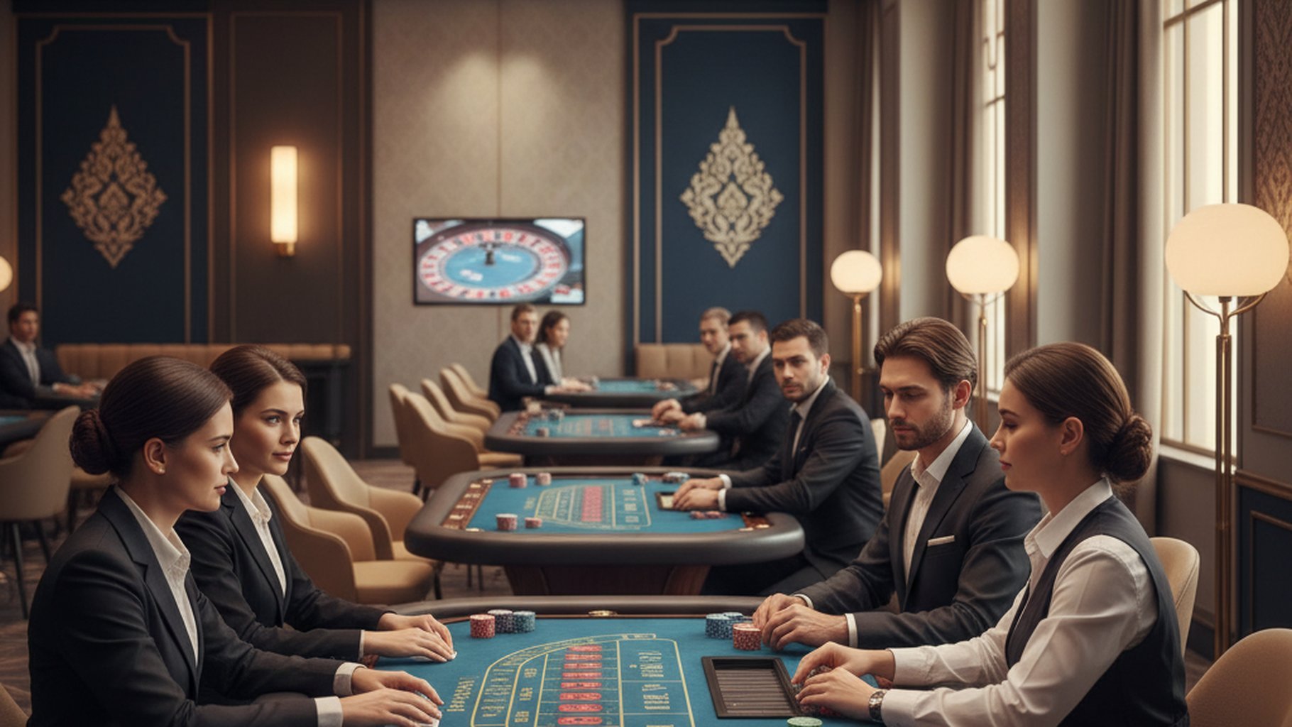 ตารางสถิติความน่าจะเป็น Player Banker Tie บาคาร่า