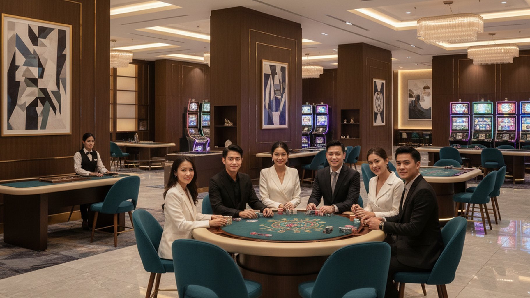 หน้าจอการเล่นบาคาร่าพร้อม Z-Score และสูตร
