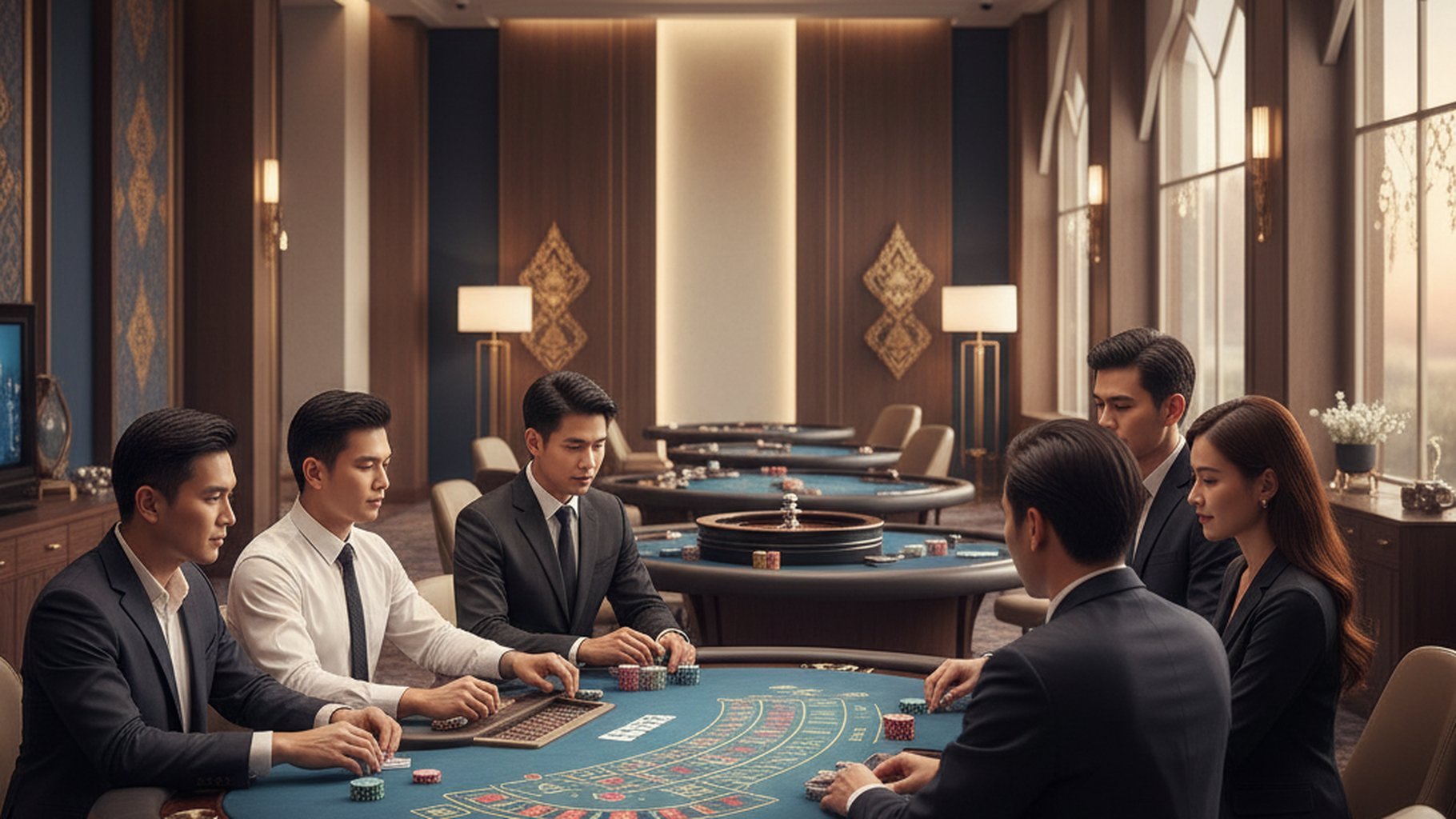 Lightning Baccarat Gameplay หน้าจอเกม บาคาร่าสายฟ้า พร้อมตัวคูณเงินรางวัล