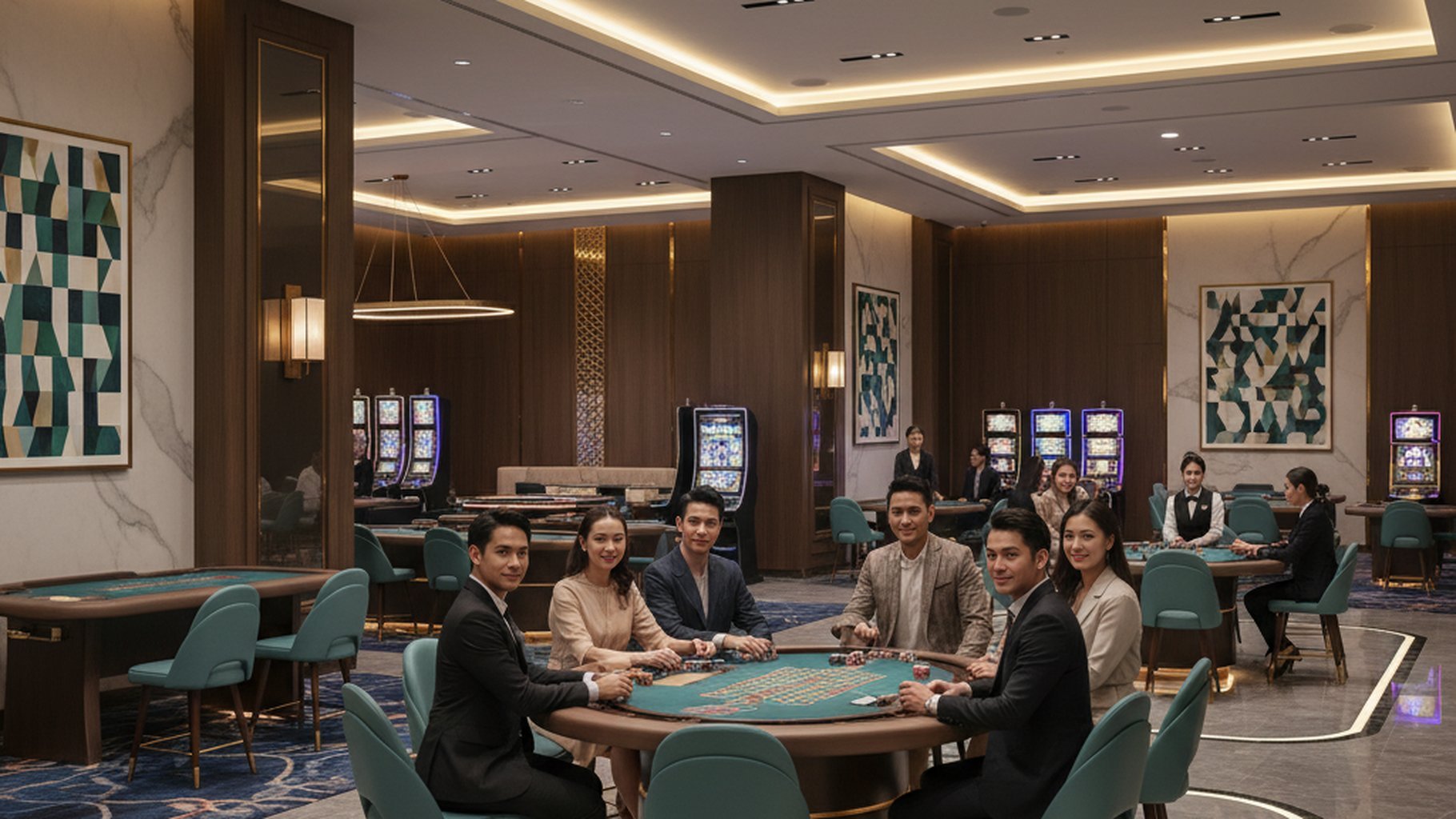ภาพกราฟิกแสดงการจัดการ Bankroll สำหรับเกมบาคาร่า