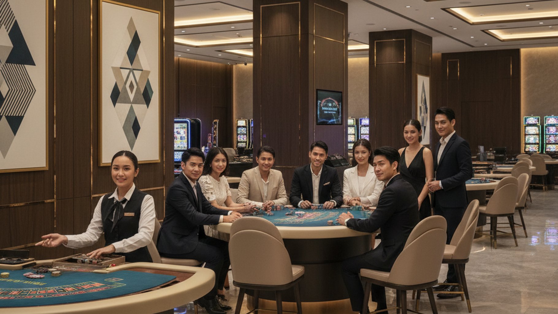 ภาพประกอบแสดงมูลค่าสัญลักษณ์สล็อตใน Paytable
