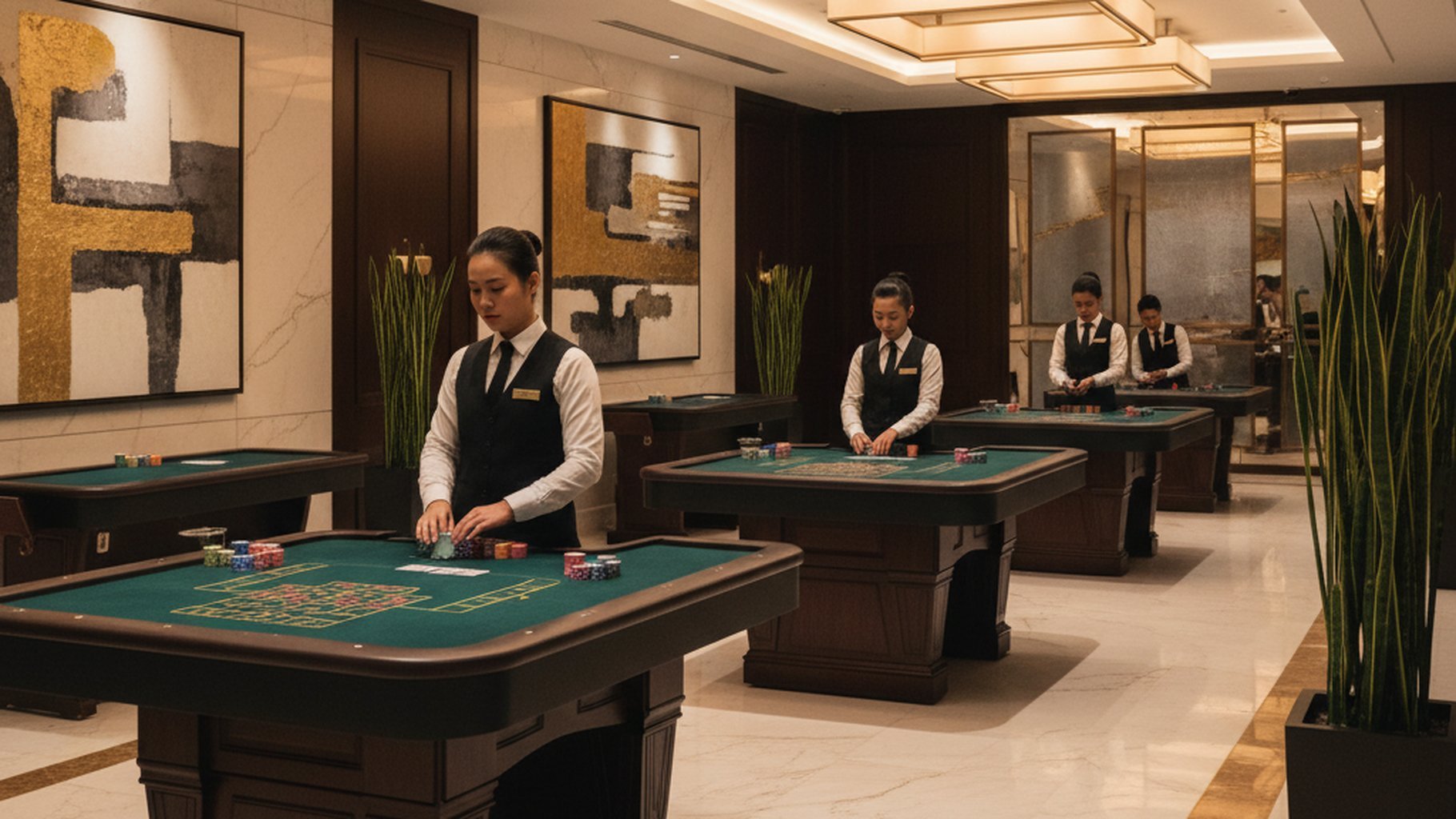 มารยาทและวัฒนธรรมในการเล่นบาคาร่า