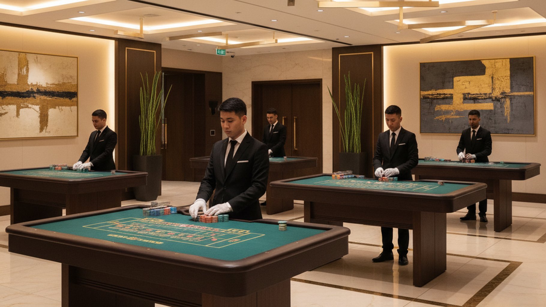 ความแตกต่างระหว่าง Player, Banker และ Tie
