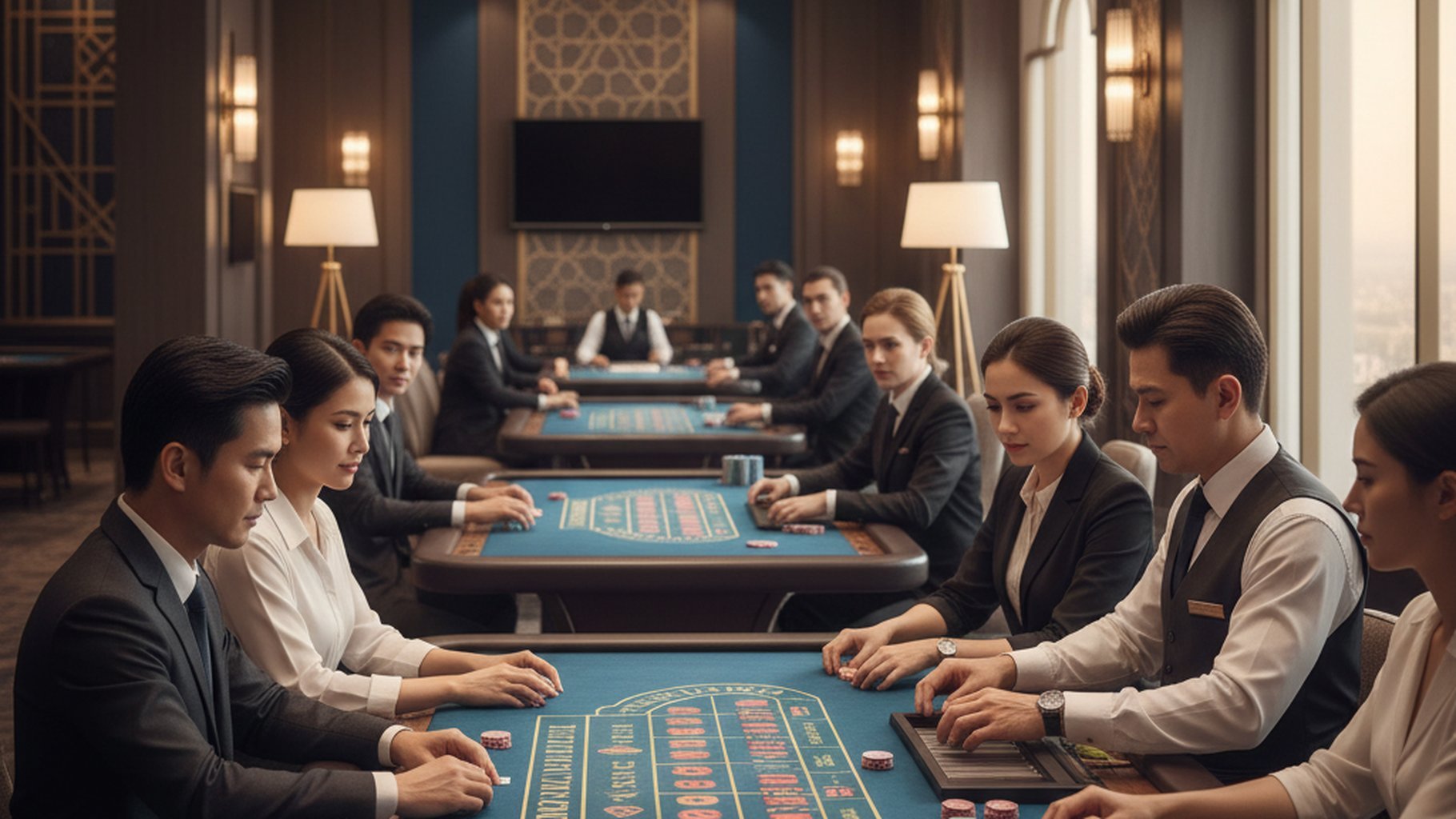 การใช้สติในการเล่นบาคาร่าด้วย Progressive Betting