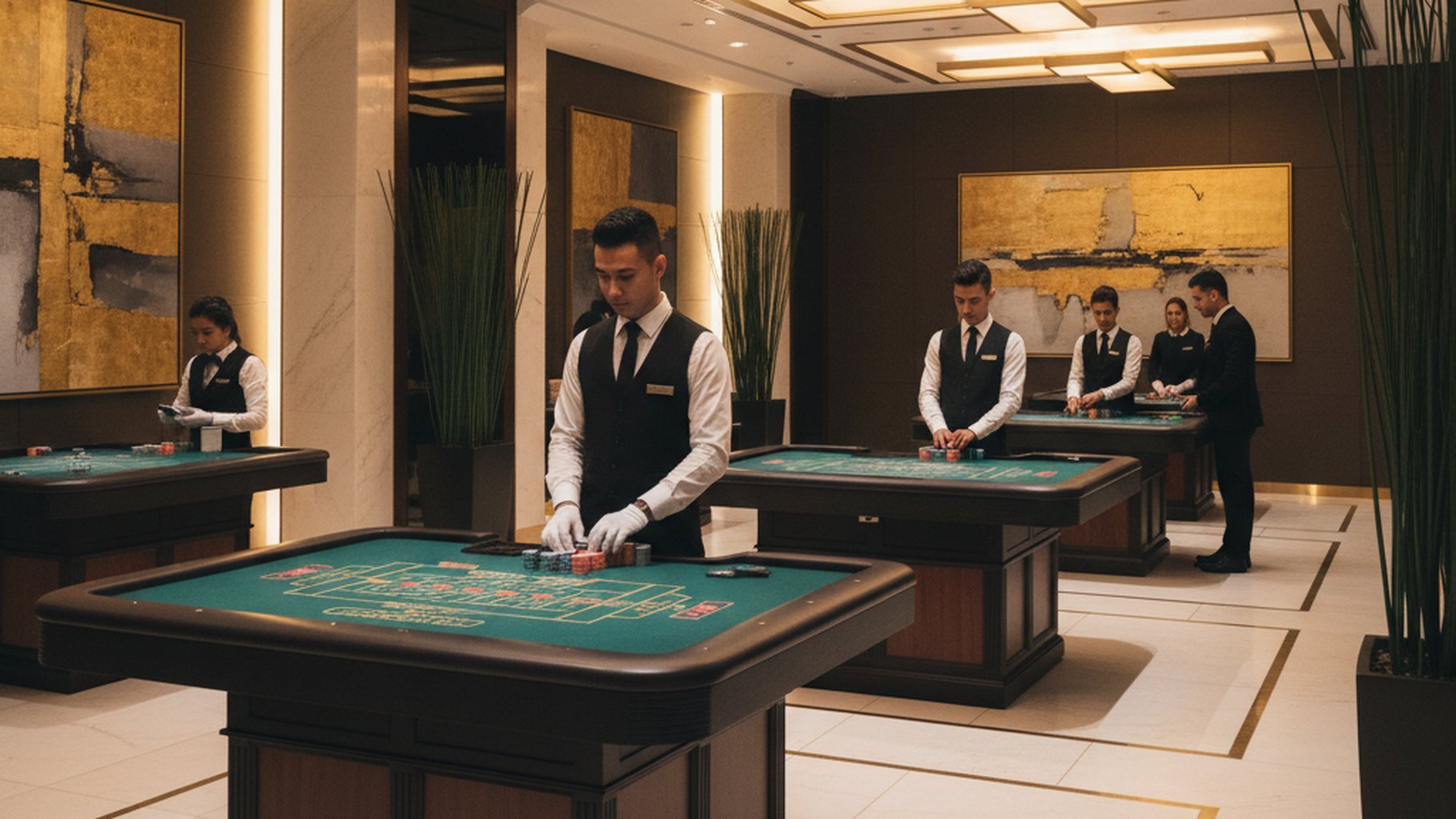 ความแตกต่างระหว่าง Player, Banker และ Tie