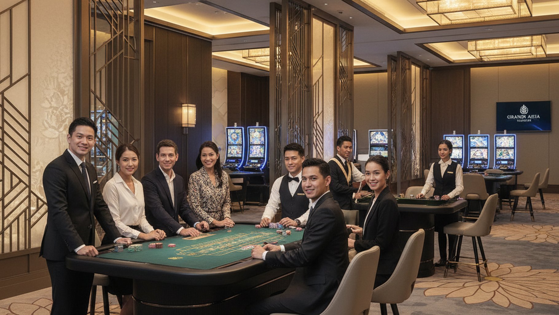 กราฟแสดงแนวโน้มความแม่นยำของผลลัพธ์บาคาร่าตามจำนวน Hands
