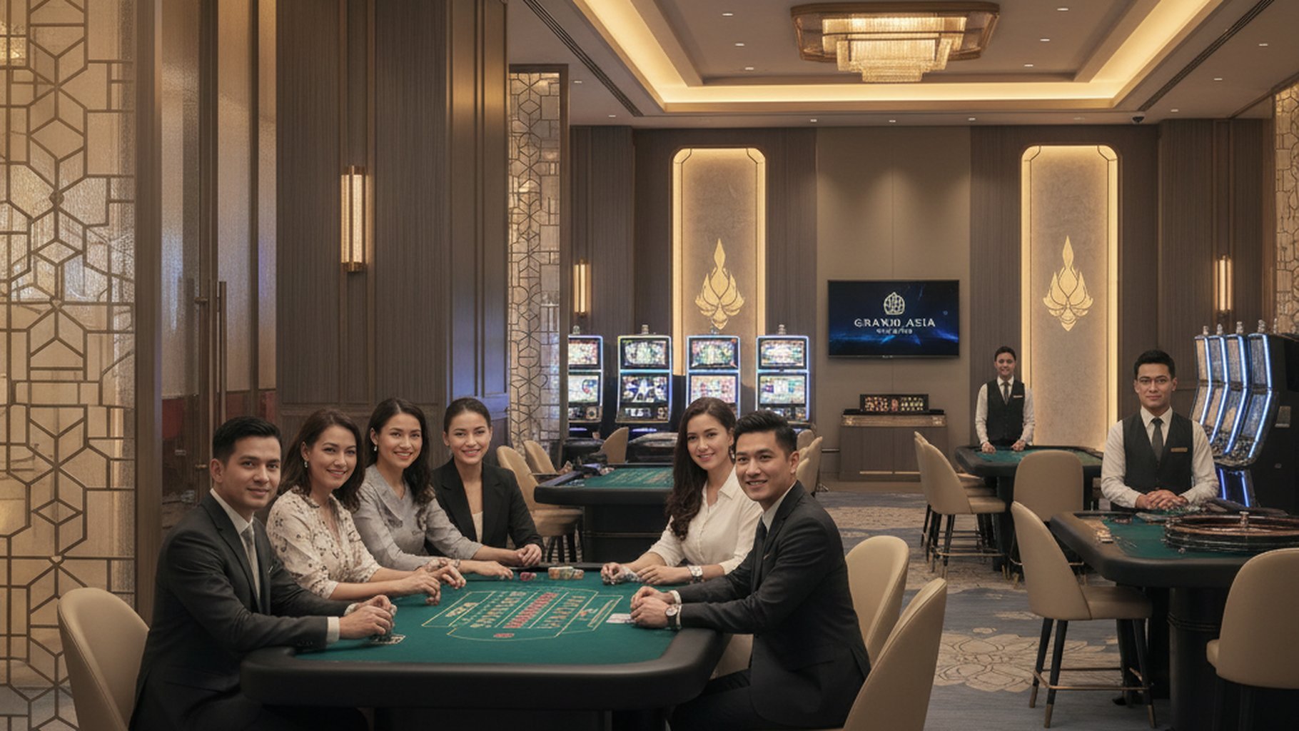 หน้าจอเกมบาคาร่าเว็บตรง แสดงการวางเดิมพันด้วย Flat Betting