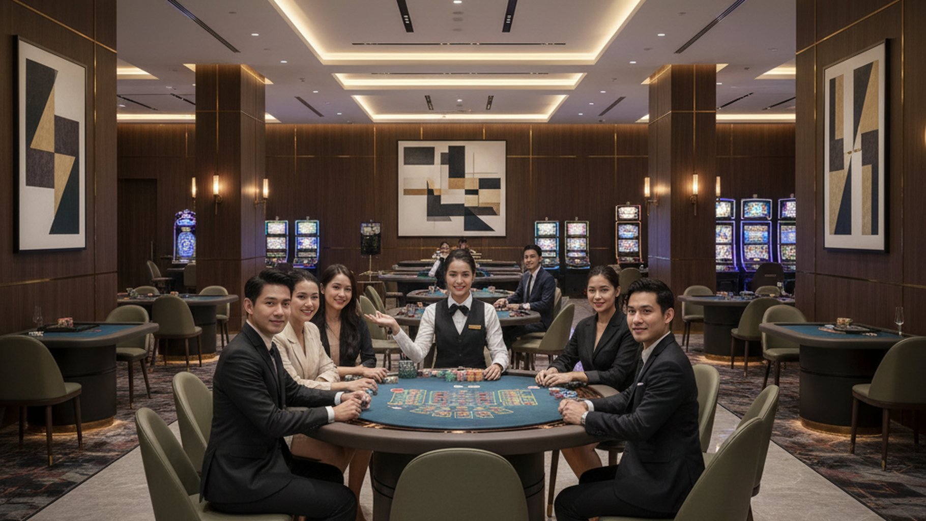 กราฟเปรียบเทียบ Expected Value ของเดิมพันบาคาร่า