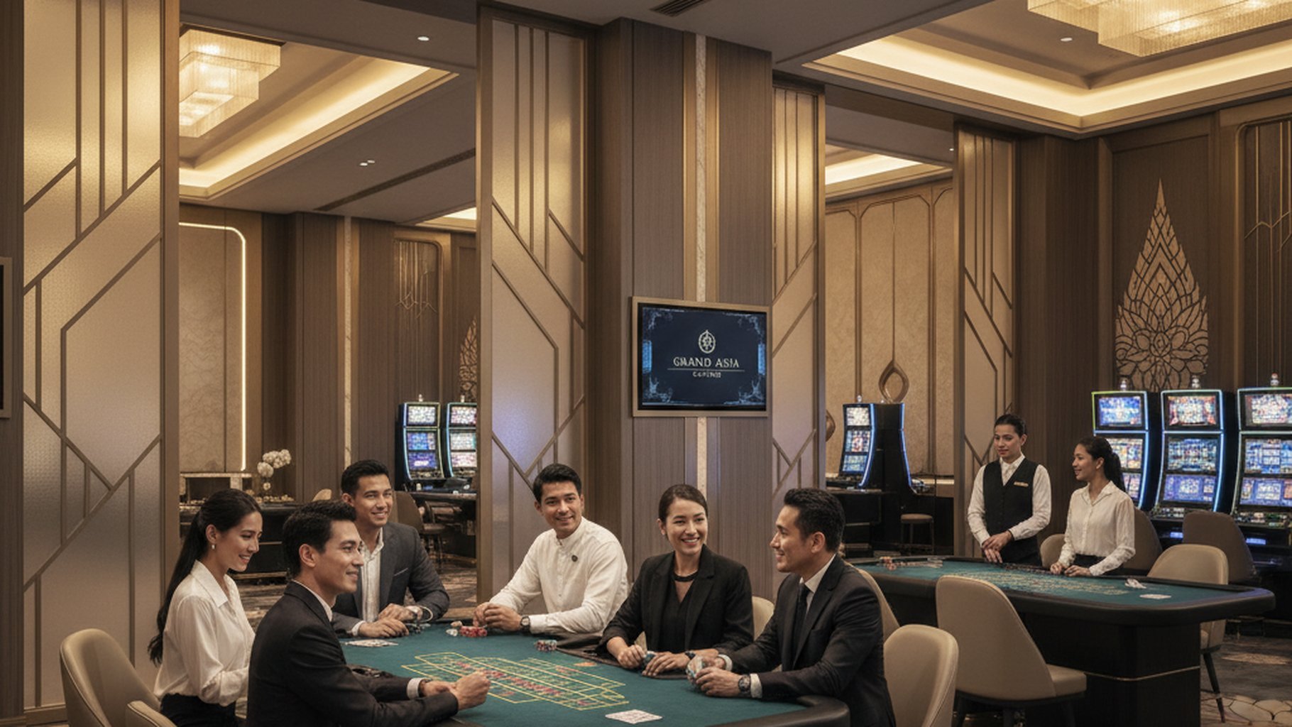 หน้าจอเกมบาคาร่าพร้อม Side Bets บนเว็บตรง