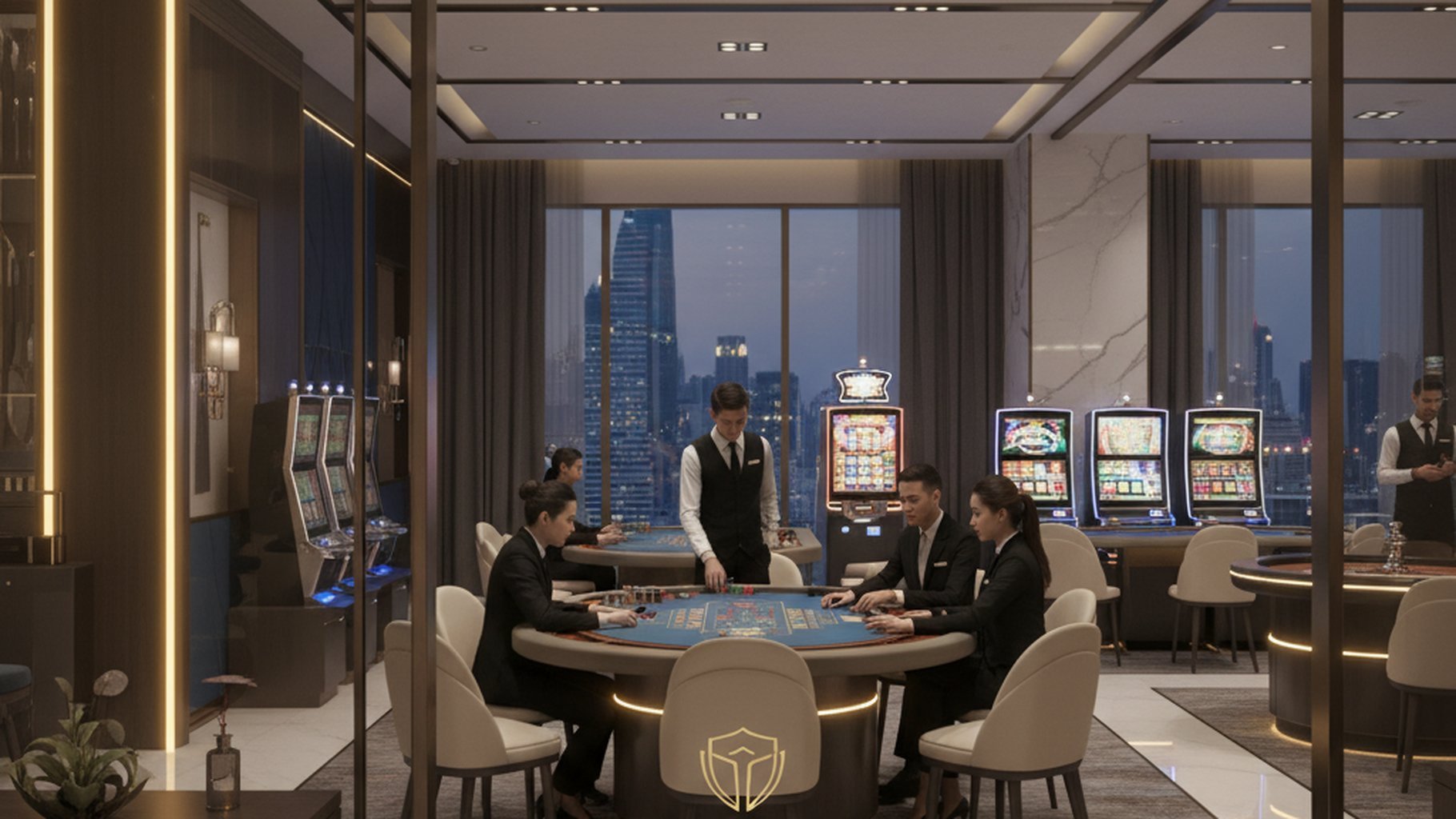 กราฟเปรียบเทียบ House Edge การเดิมพันบาคาร่า