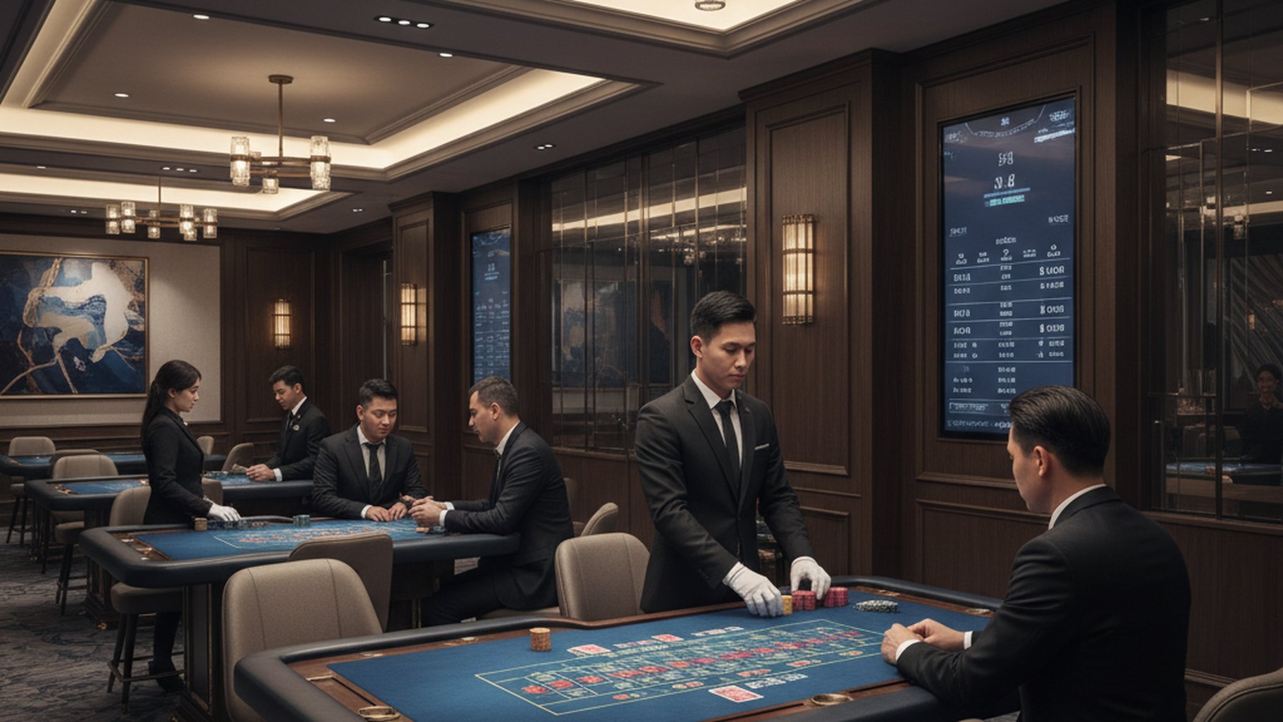 ความแตกต่างระหว่าง American และ European Roulette