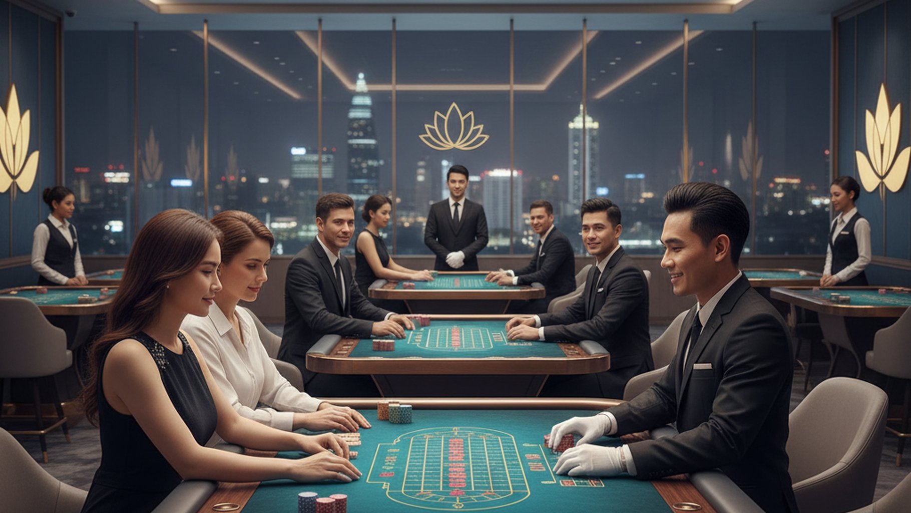ไอคอนบาคาร่าประเภทต่างๆ และ House Edge