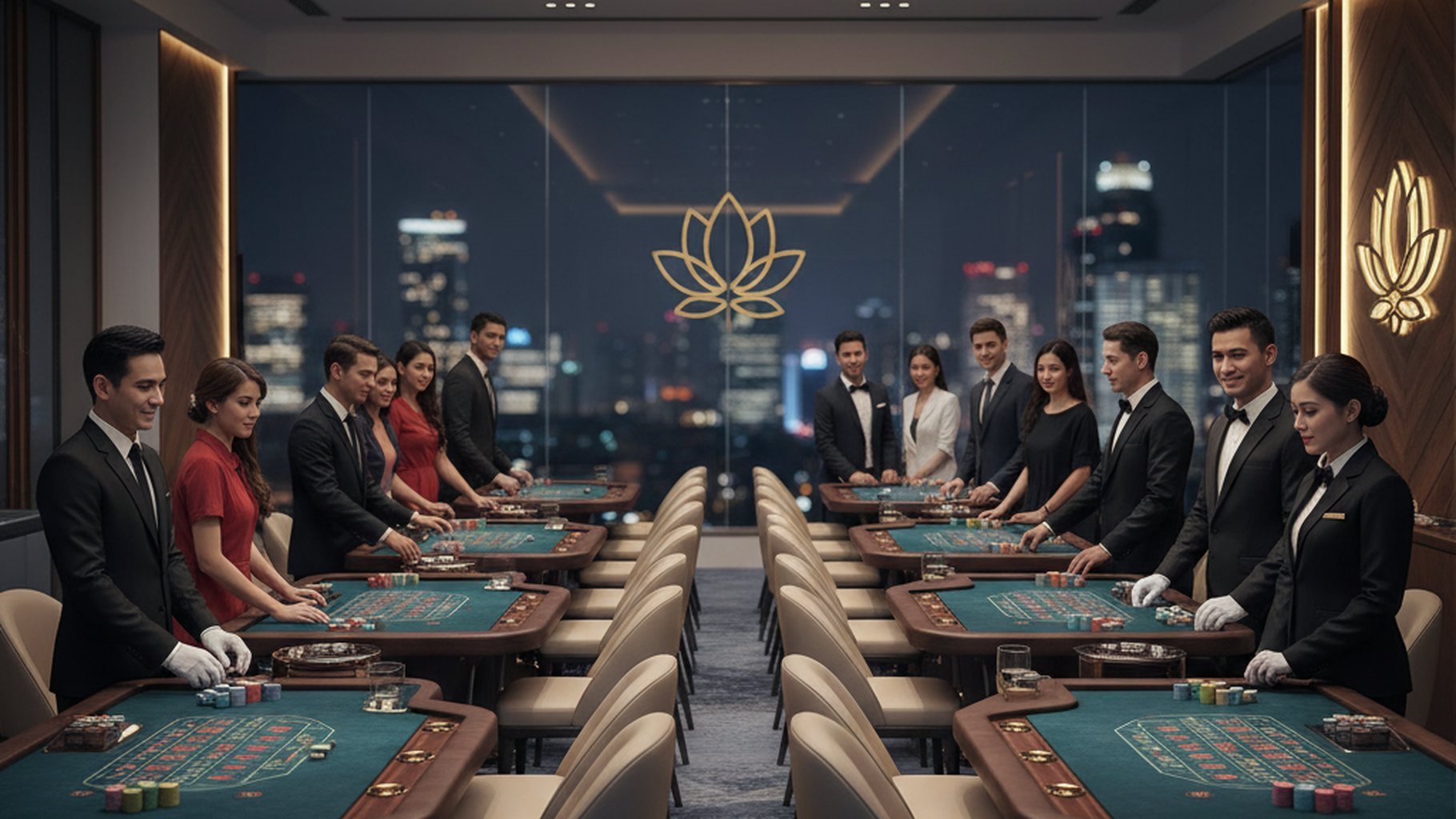 การทำงานของสูตรบาคาร่า AI