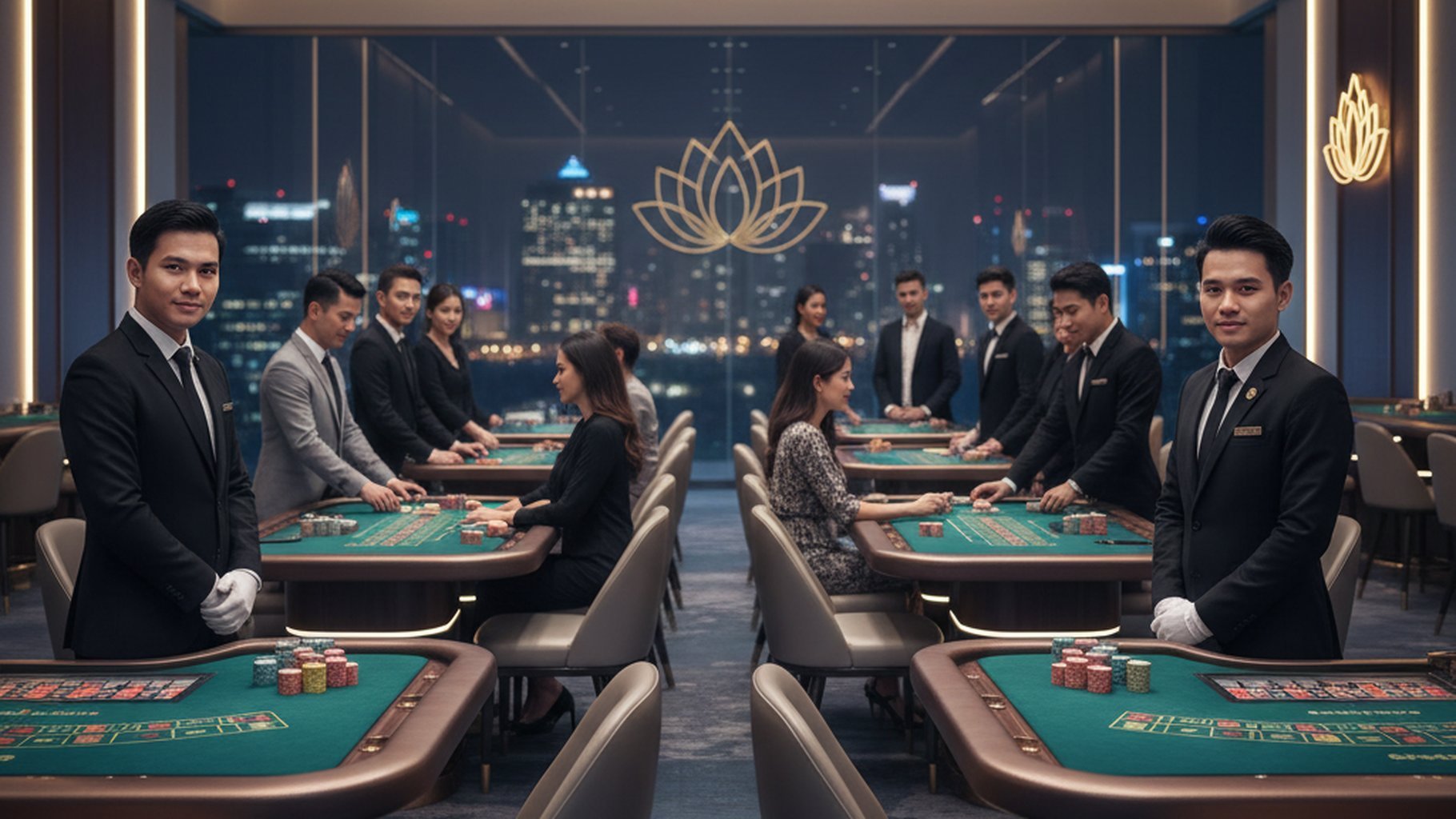 Infographic แสดงเค้าไพ่มังกรและปิงปองในบาคาร่า