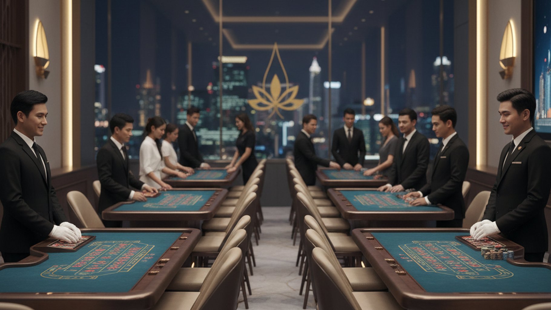 กราฟเปรียบเทียบผลตอบแทน Banker กับ/ไม่มี Commission