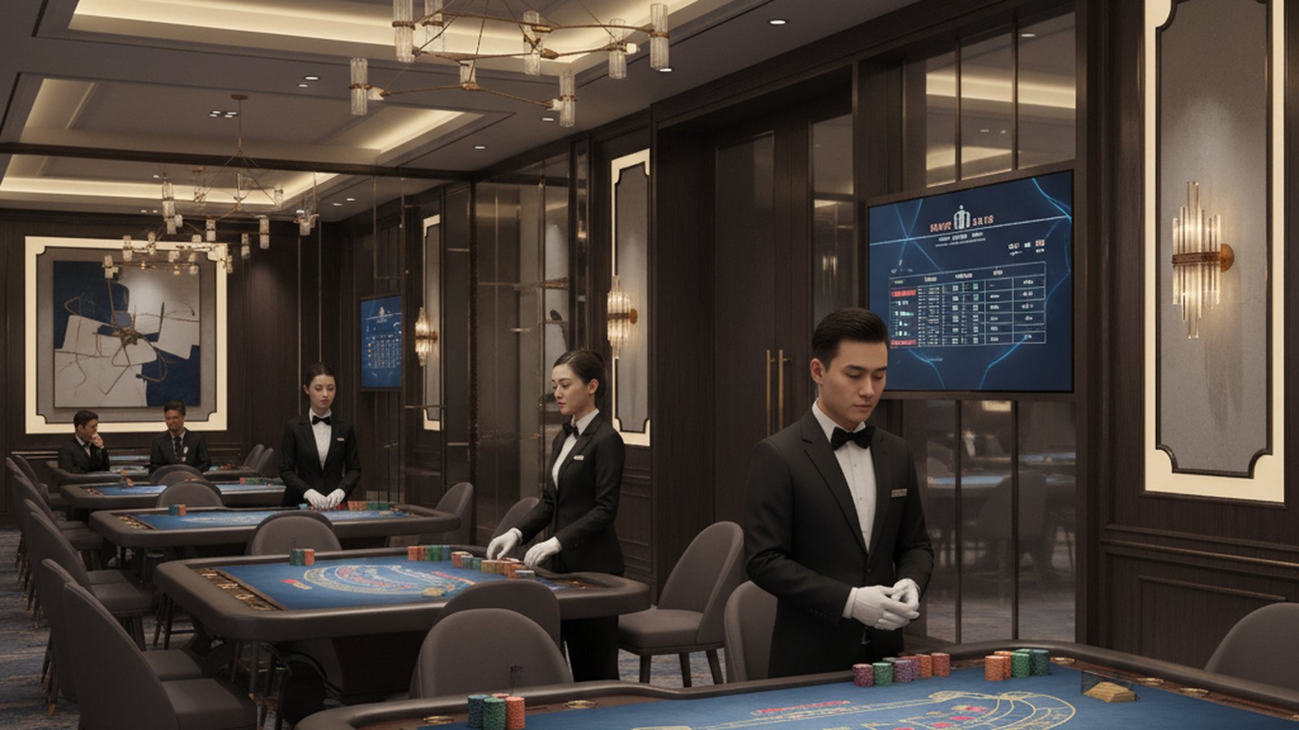 ความแตกต่าง Player Banker Tie บาคาร่า