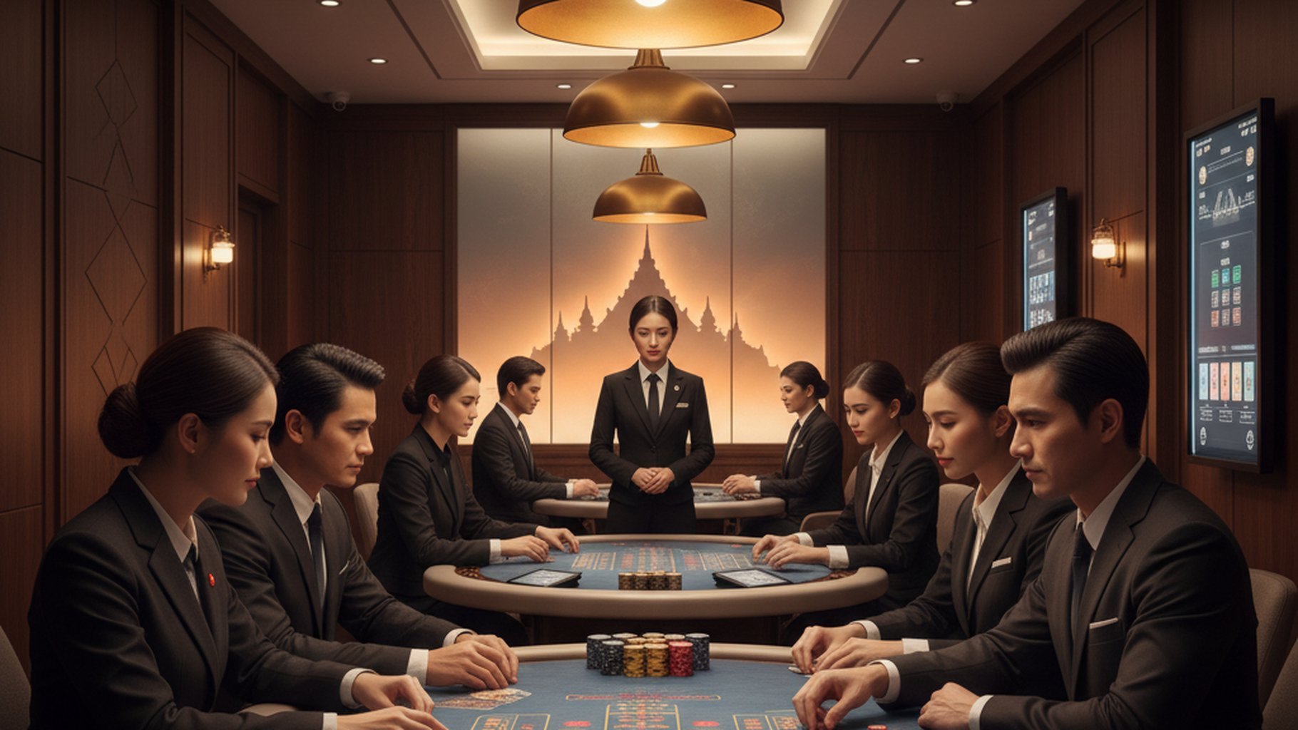 กราฟวิเคราะห์แนวโน้ม Player Banker บาคาร่า
