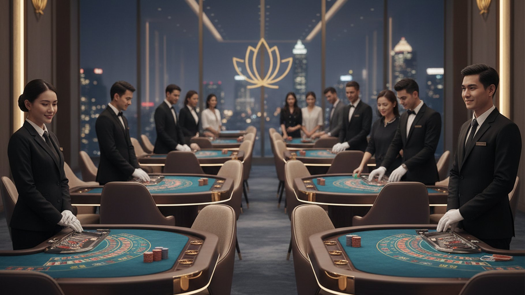 ภาพประกอบการบริหาร Bankroll ในบาคาร่า