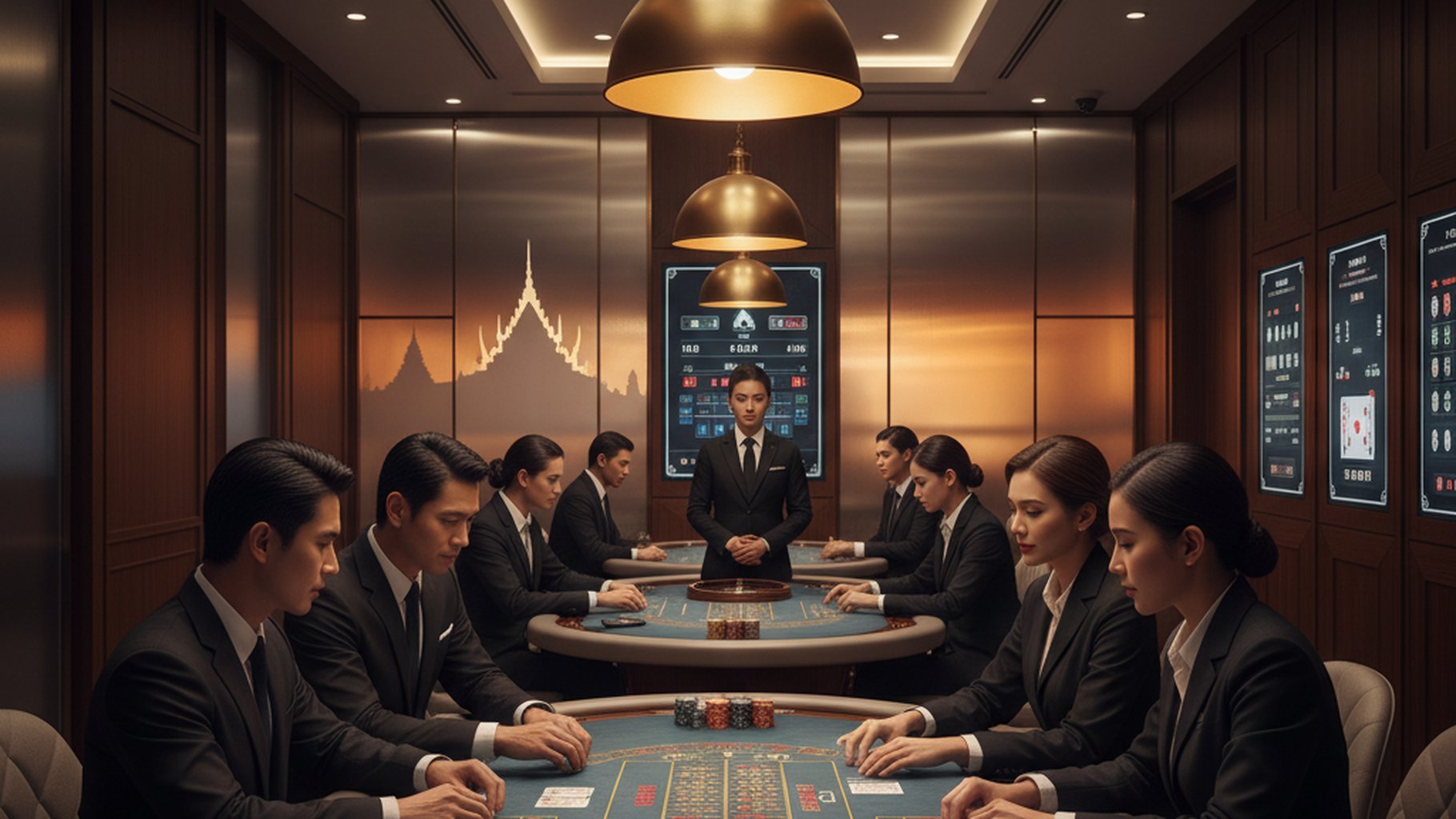 เปรียบเทียบผลกระทบของ Variance ต่อ Bankroll กราฟแสดงผลกระทบของ Variance ต่อ Bankroll ในบาคาร่า