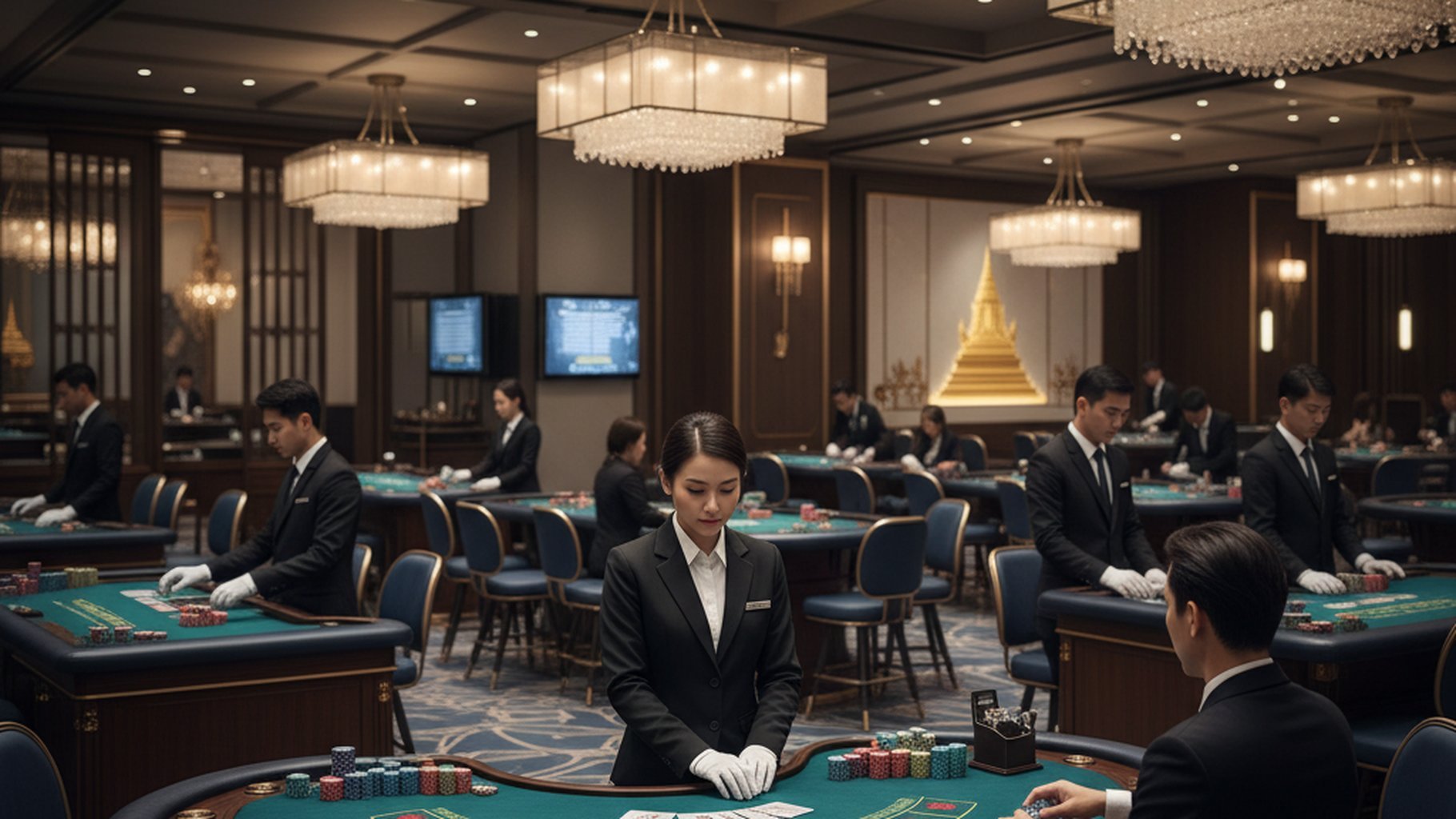 ภาพประกอบกลยุทธ์การบริหาร Bankroll ในบาคาร่า