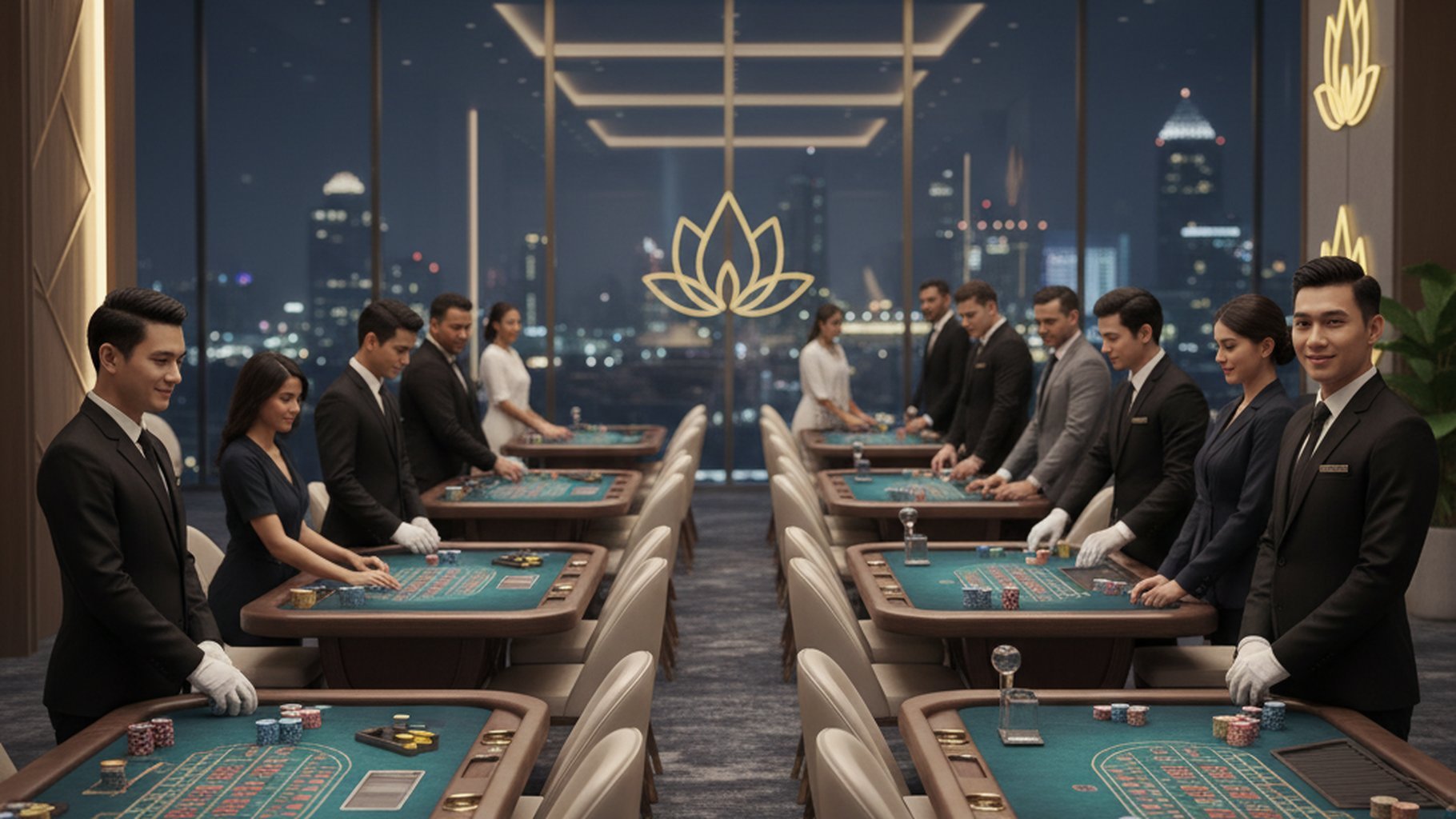 สัญลักษณ์เตือนภัยการหลอกลวงในเกมบาคาร่า