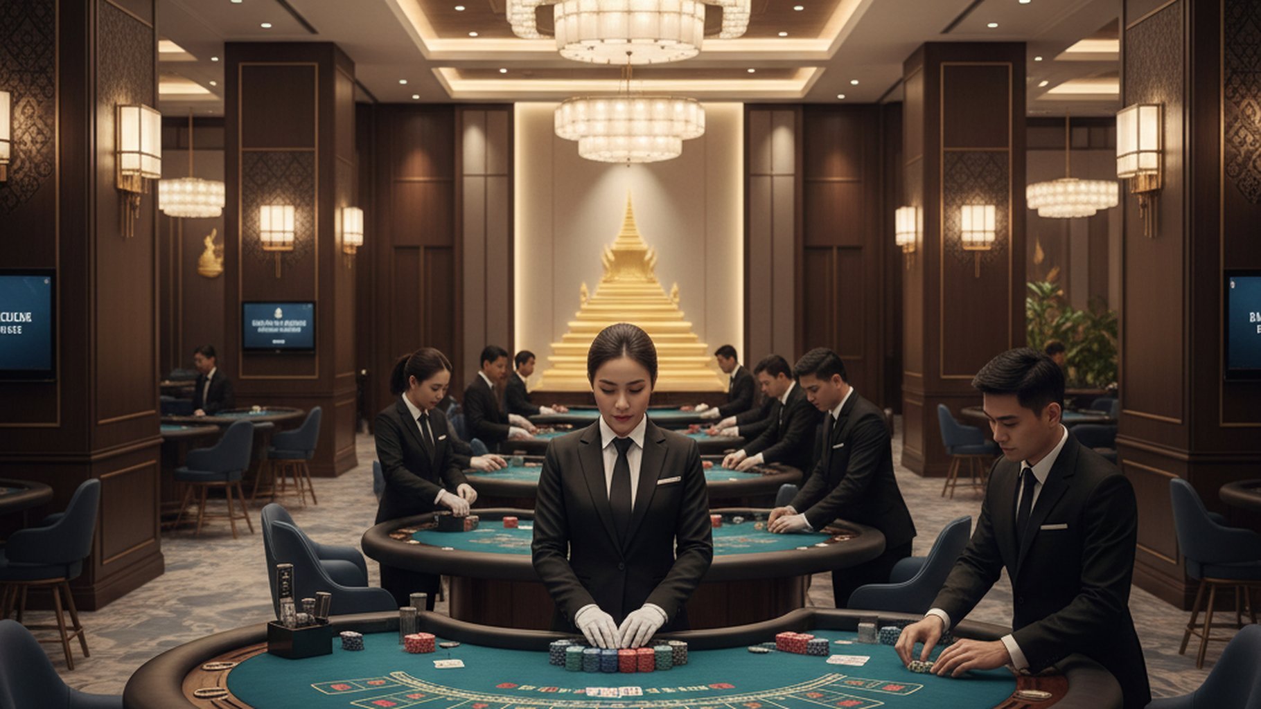 เว็บ Baccarat ออนไลน์ อันดับ 1 มั่นใจ ปลอดภัย ภาพแสดงความน่าเชื่อถือและบริการ 24 ชั่วโมงของเว็บ Baccarat