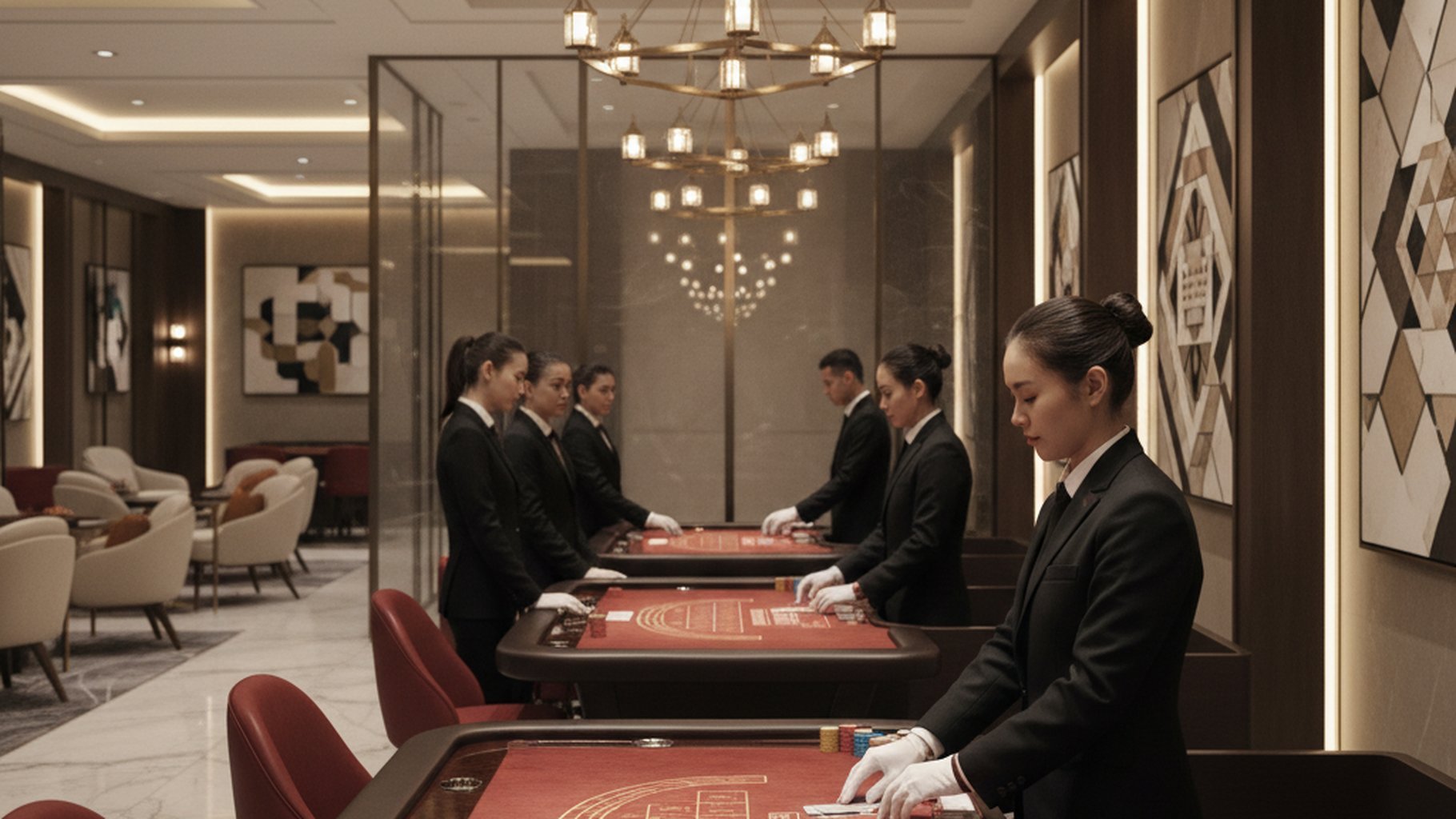 ความแตกต่างระหว่าง Player, Banker และ Tie