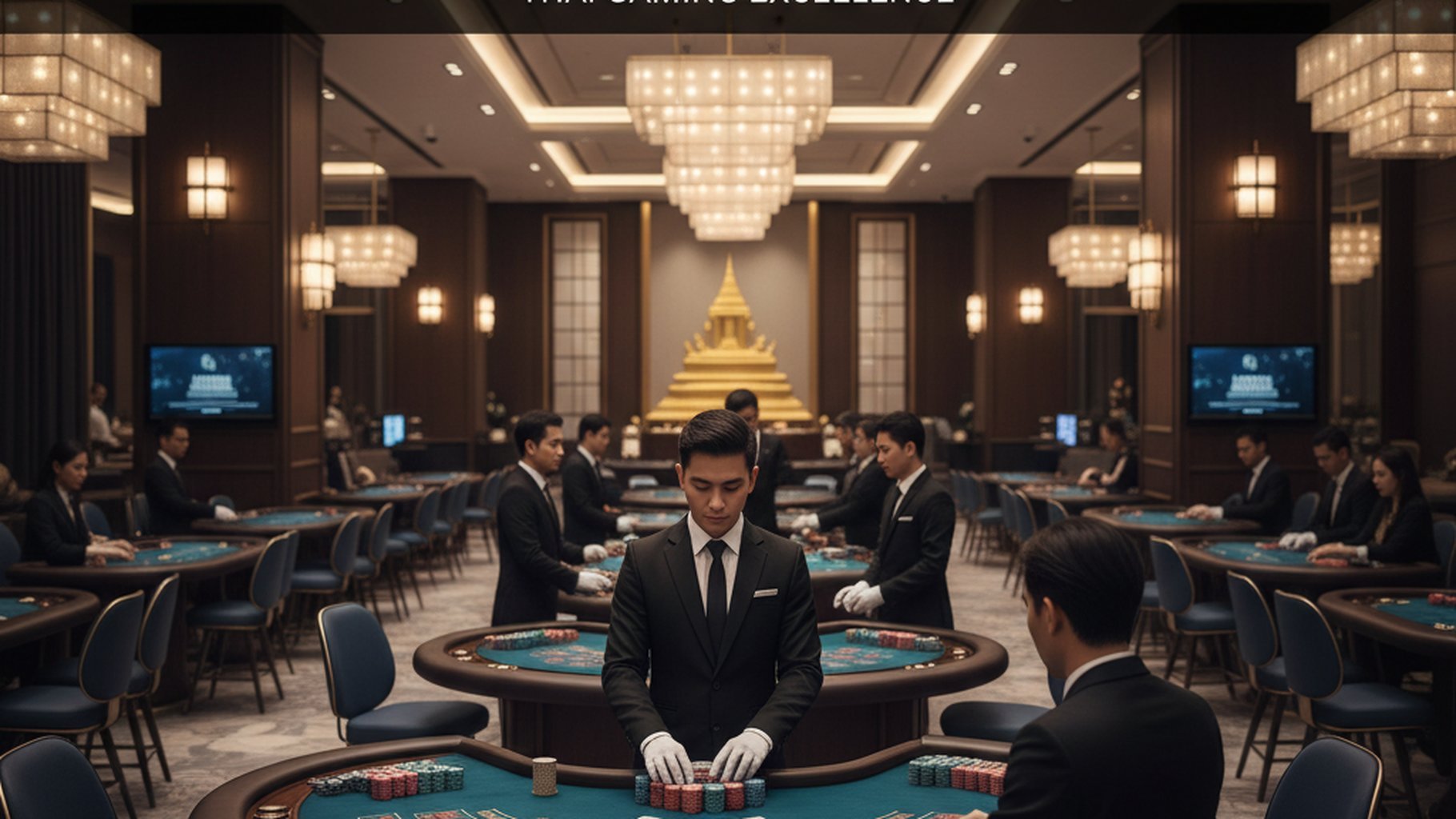 ภาพประกอบการเล่นบาคาร่าอย่างมีสติและวางแผน