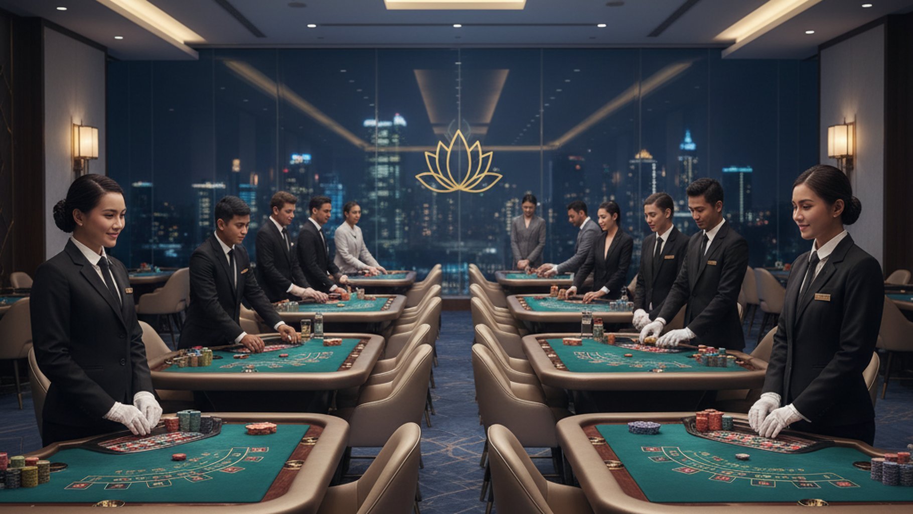 ภาพเปรียบเทียบสไตล์ผู้เล่นบาคาร่า: วางแผน vs. เล่นสด