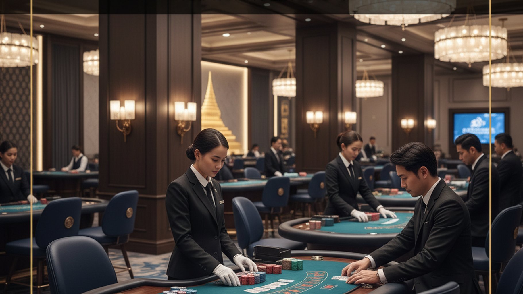 ตัวเลือกเดิมพันข้าง (Side Bets) ในเกมบาคาร่า