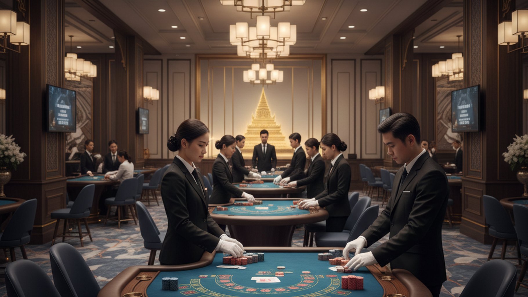การใช้ระบบ Labouchere ในเกมบาคาร่า